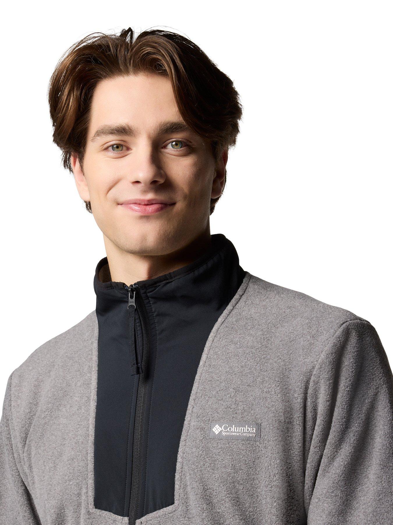 columbia-mens-sequoia-grove-full-zip-fleece-greydetail
