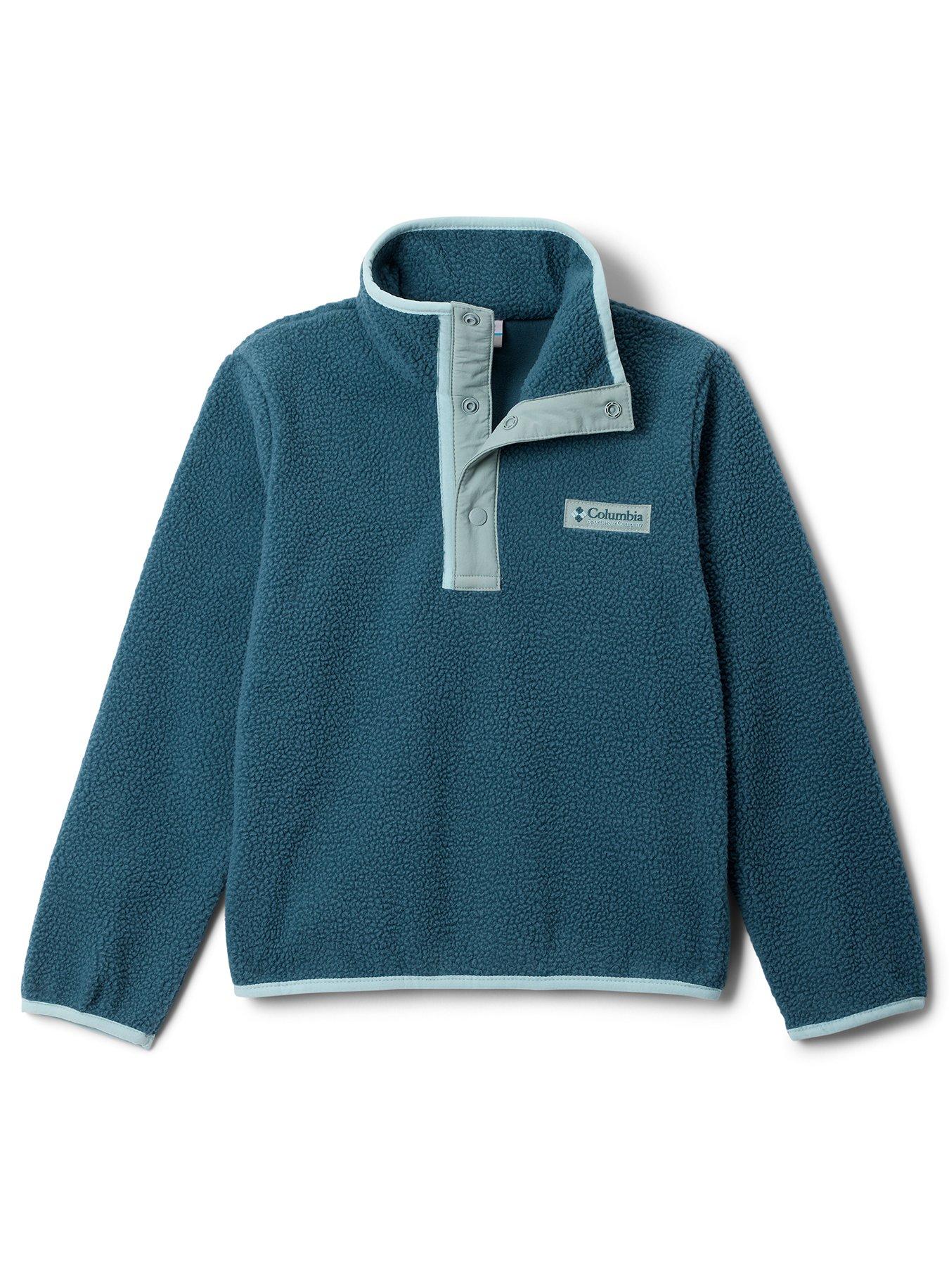 Columbia Junior Boys Helvetia Ii Half Snap Fleece - Blue