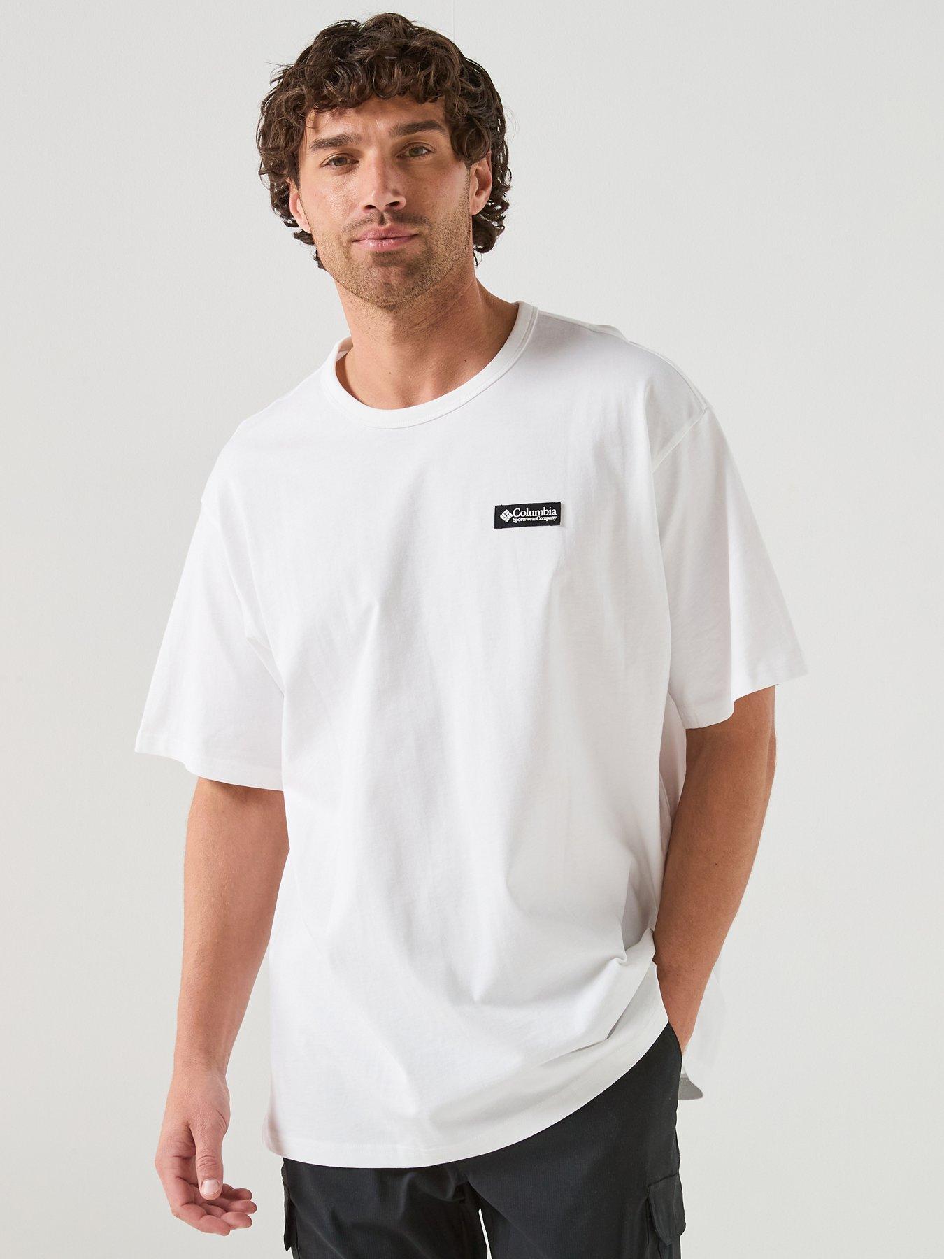 Columbia Mens Csc Heavyweight Iconic T-Shirt  - White