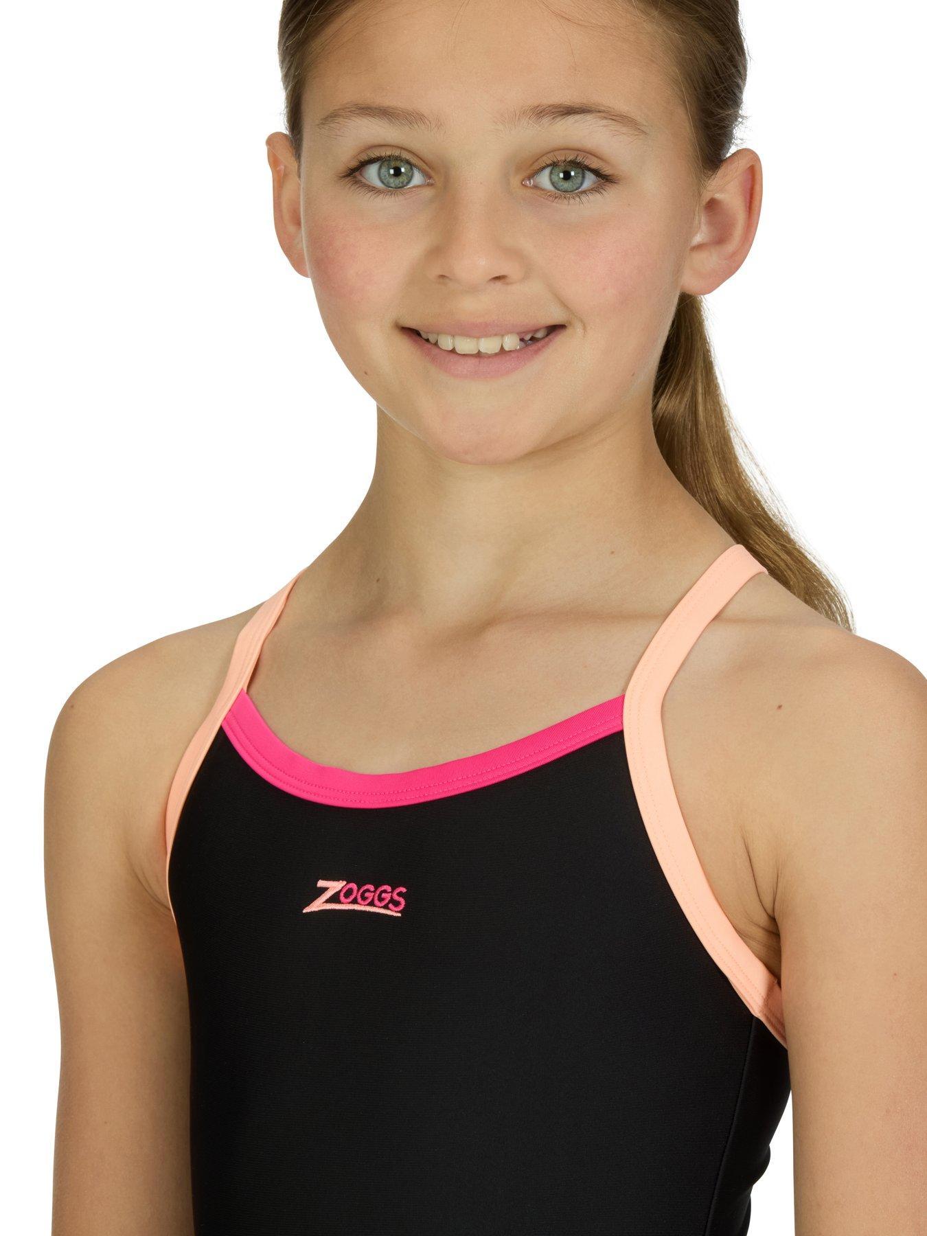 Image 6 of 6 of Zoggs Junior Girls Kerrawa Strikeback Swimsuit - Multi