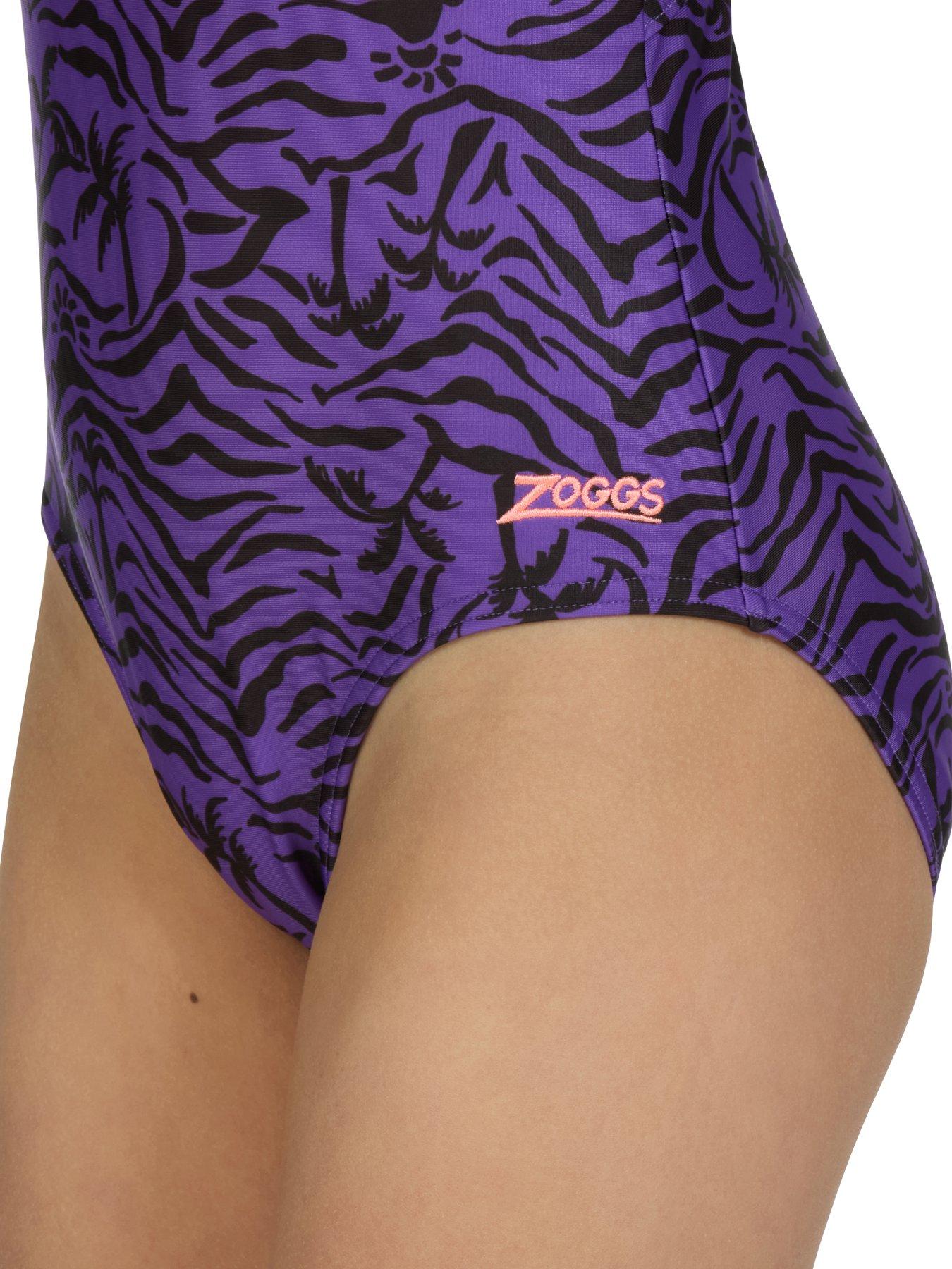 Image 6 of 6 of Zoggs Junior Girls Sprintback Swimsuit - Multi