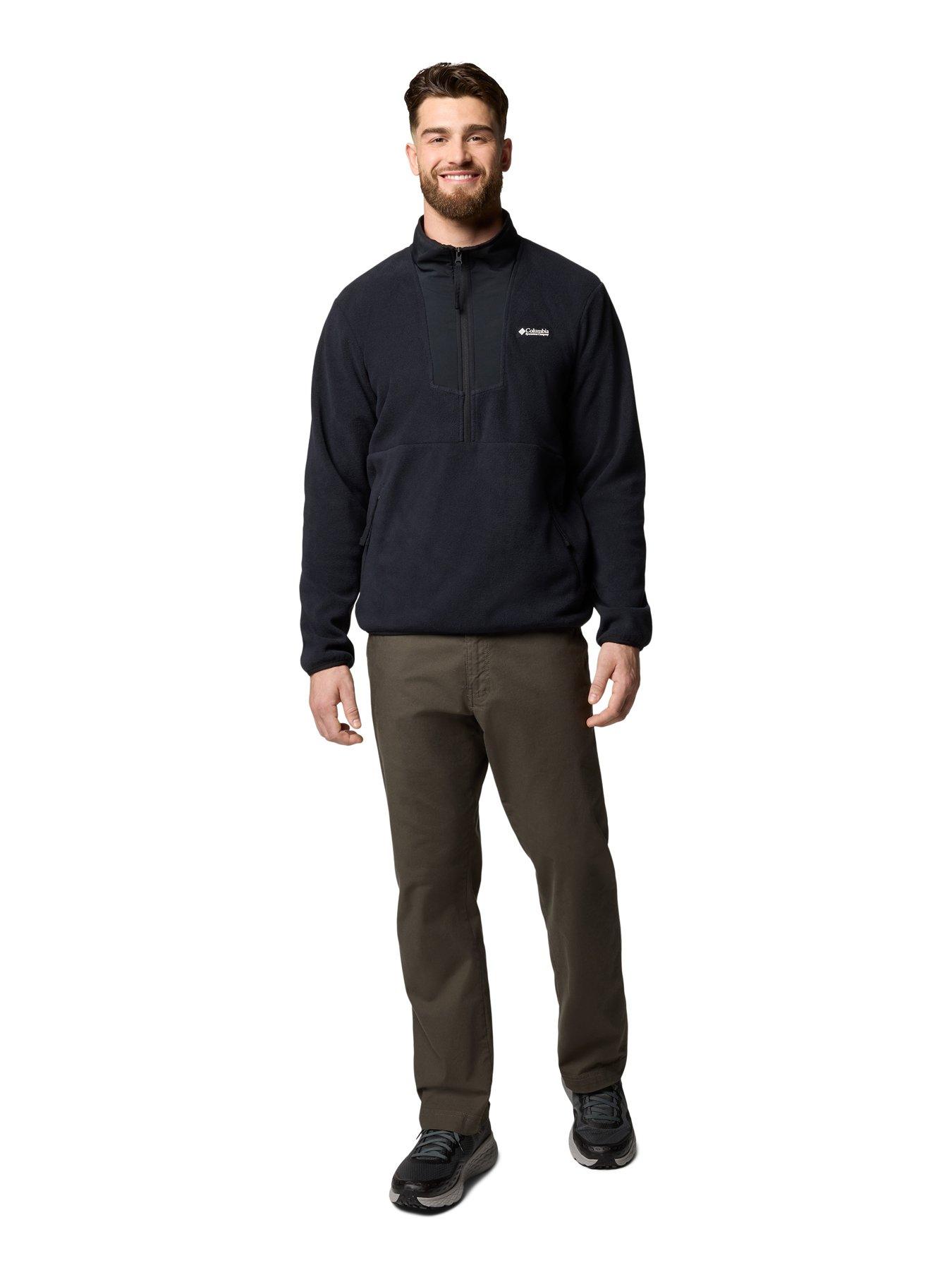 Image 3 of 5 of Columbia Mens Sequoia Grove Half Zip Fleece - Black