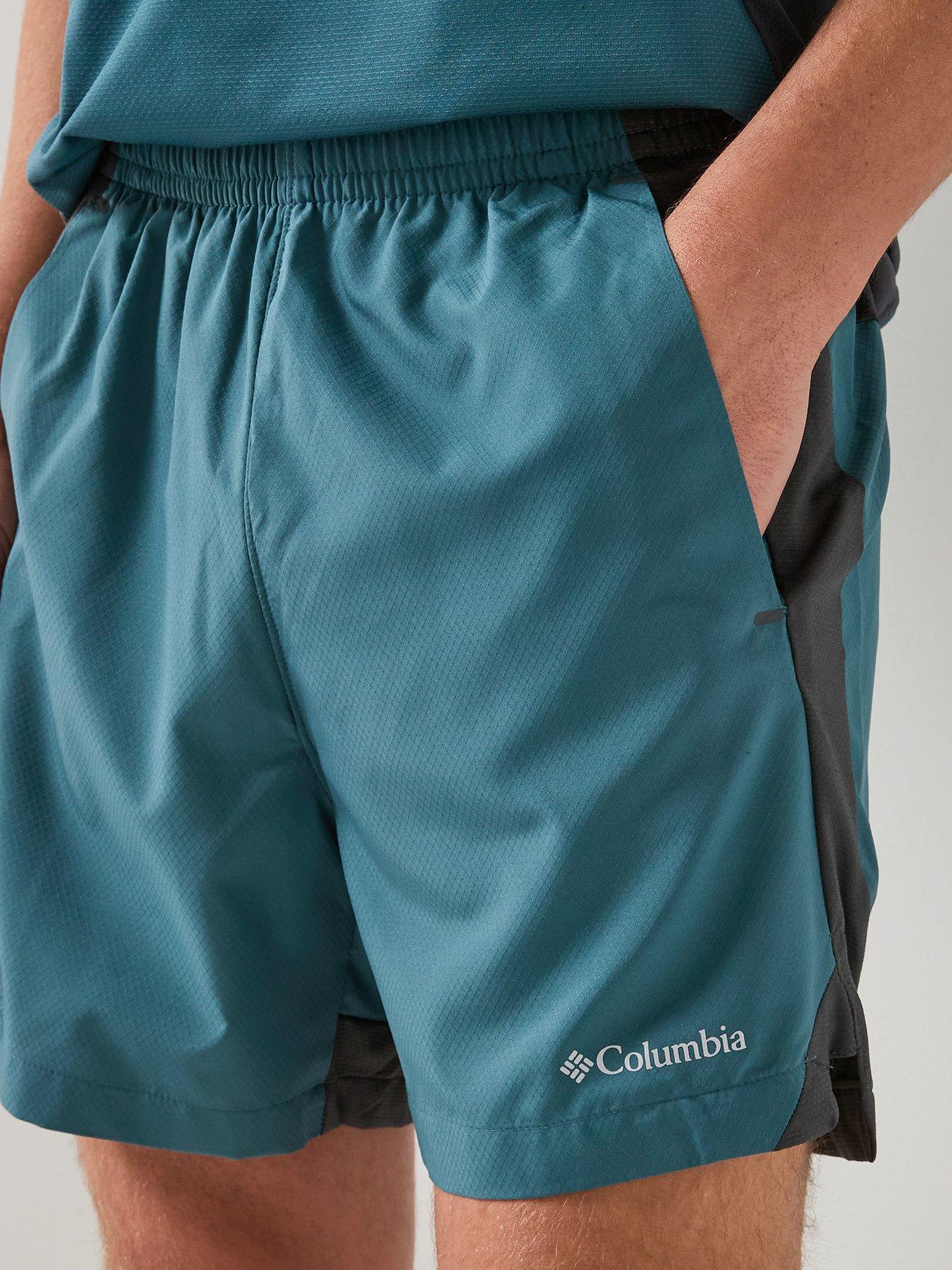 columbia-mens-three-pitch-shorts-blueoutfit