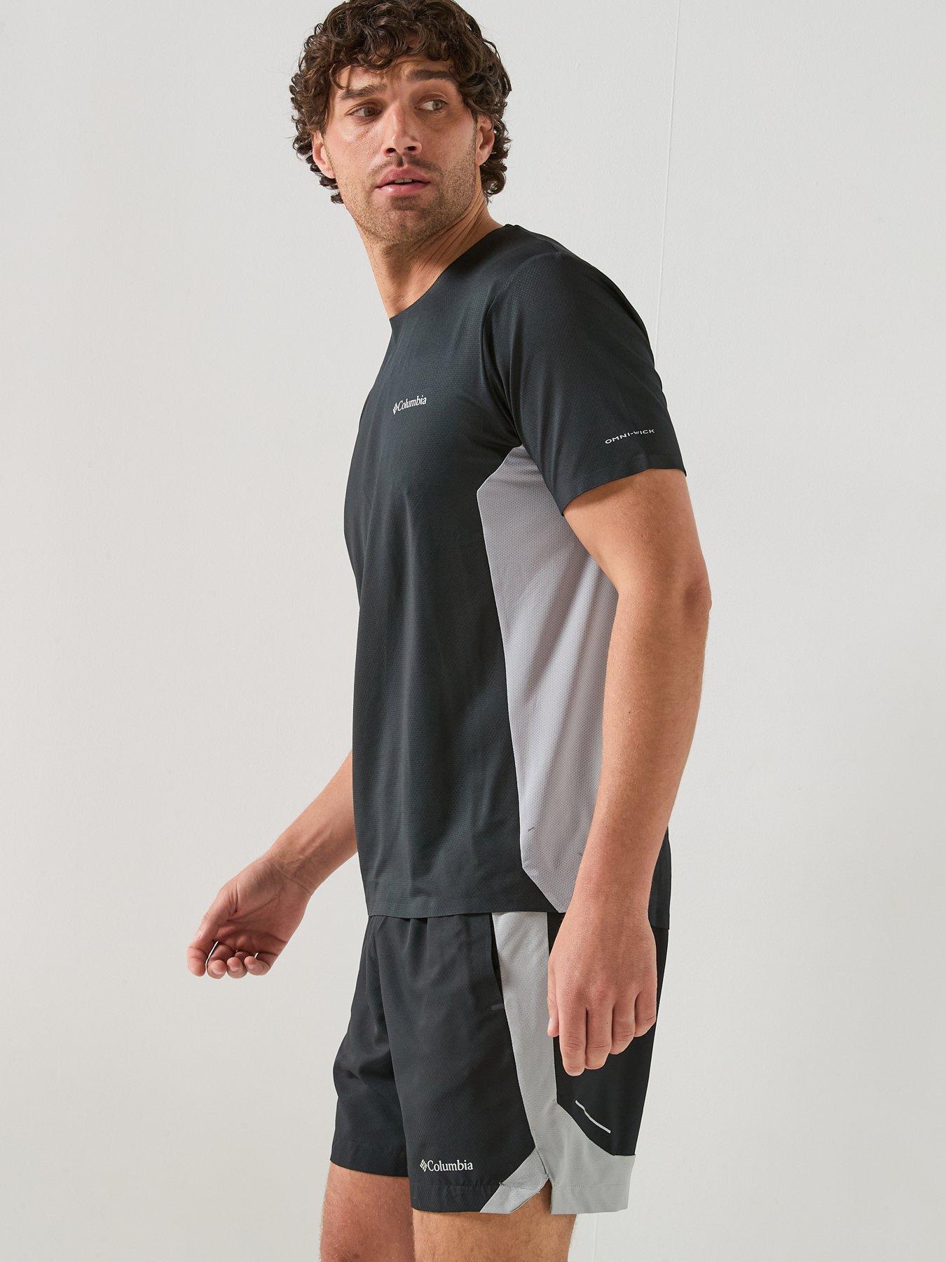 Image 5 of 5 of Columbia Mens Three Pitch T-Shirt - Black