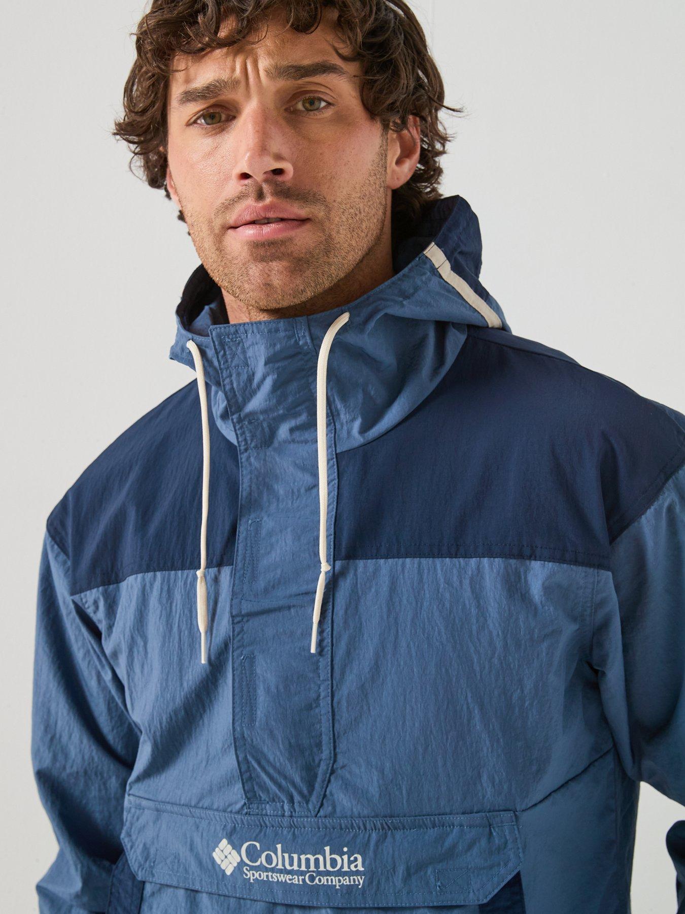 columbia-mens-challenger-windbreaker-anorak-blueoutfit