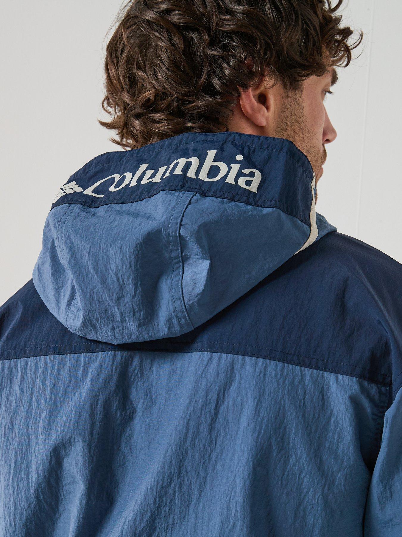 columbia-mens-challenger-windbreaker-anorak-bluedetail