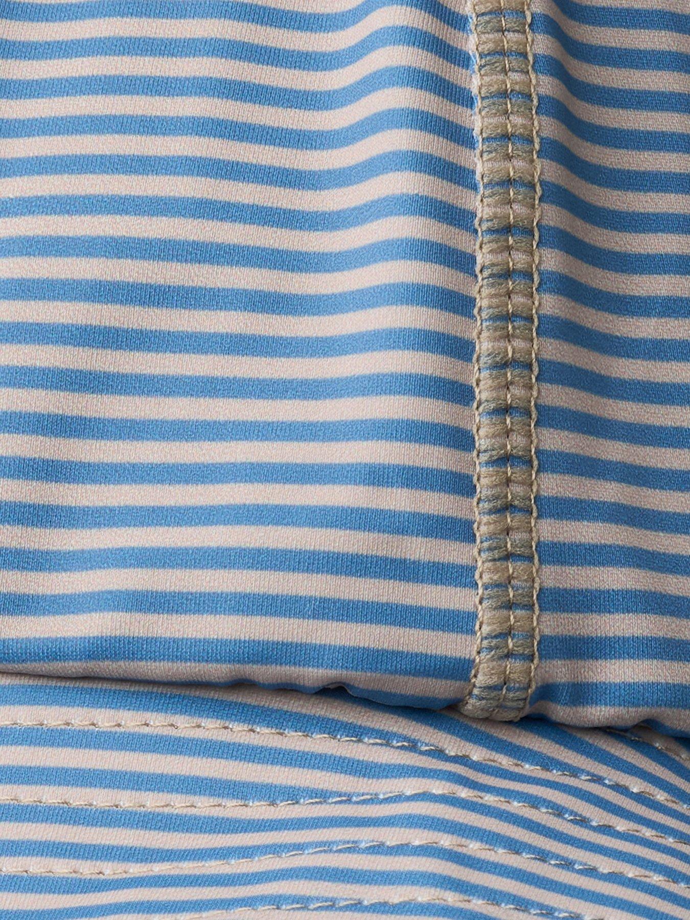 Image 3 of 3 of Wheat Baby Boys Uv Stripe Sunhat - Blue