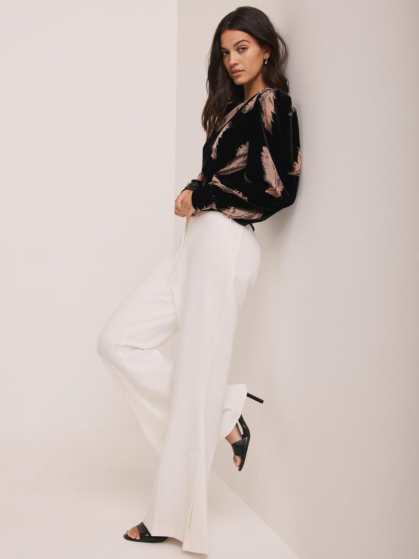 mint-velvet-feather-print-top-blackback