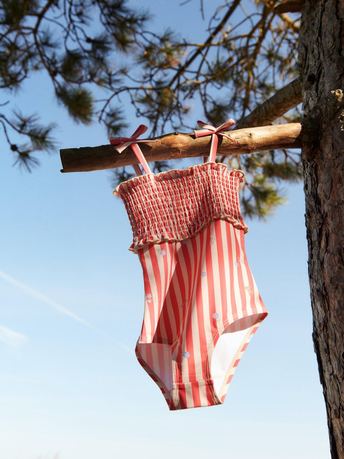 wheat-girls-selma-stripe-swimsuit-redfront