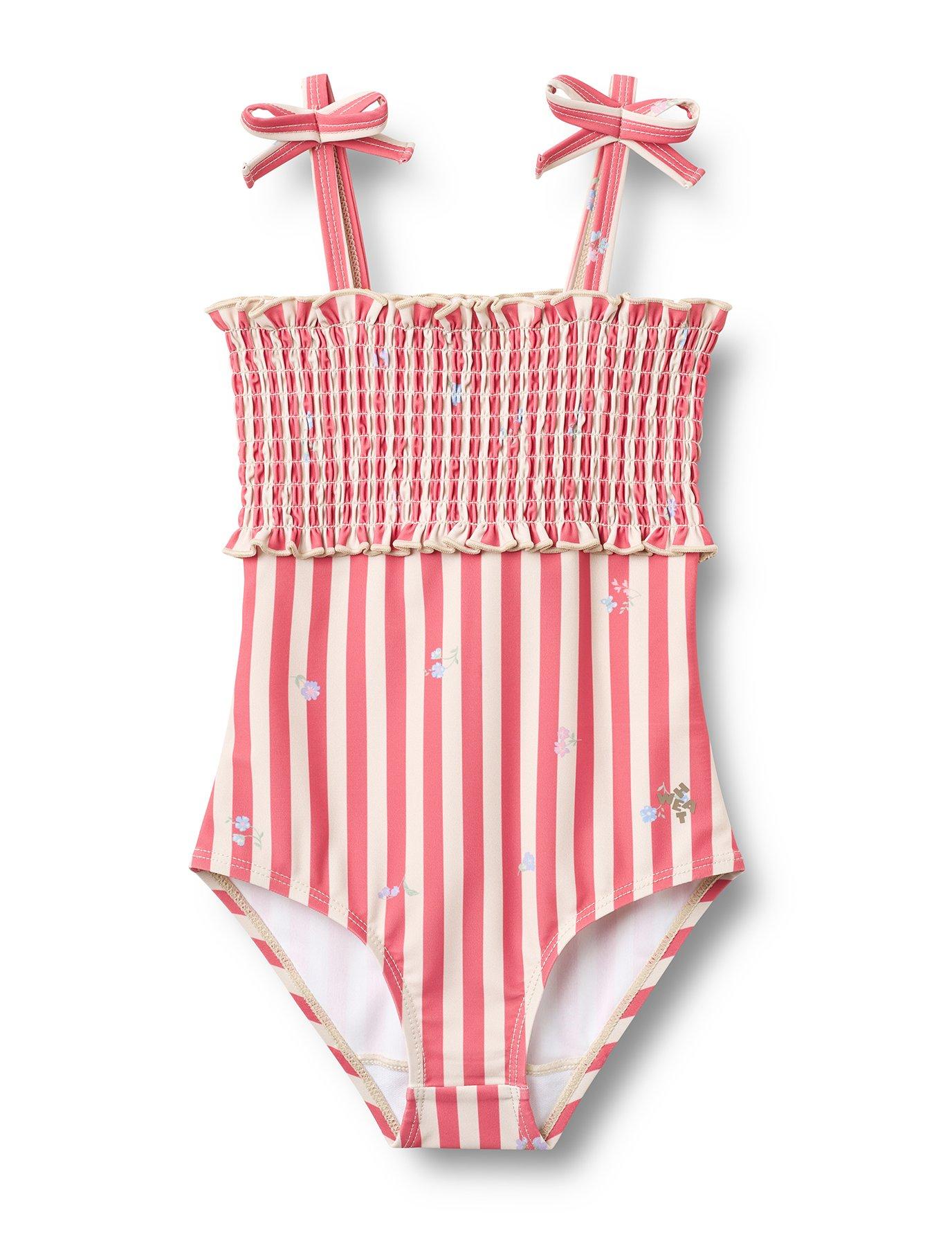 wheat-girls-selma-stripe-swimsuit-redstillFront
