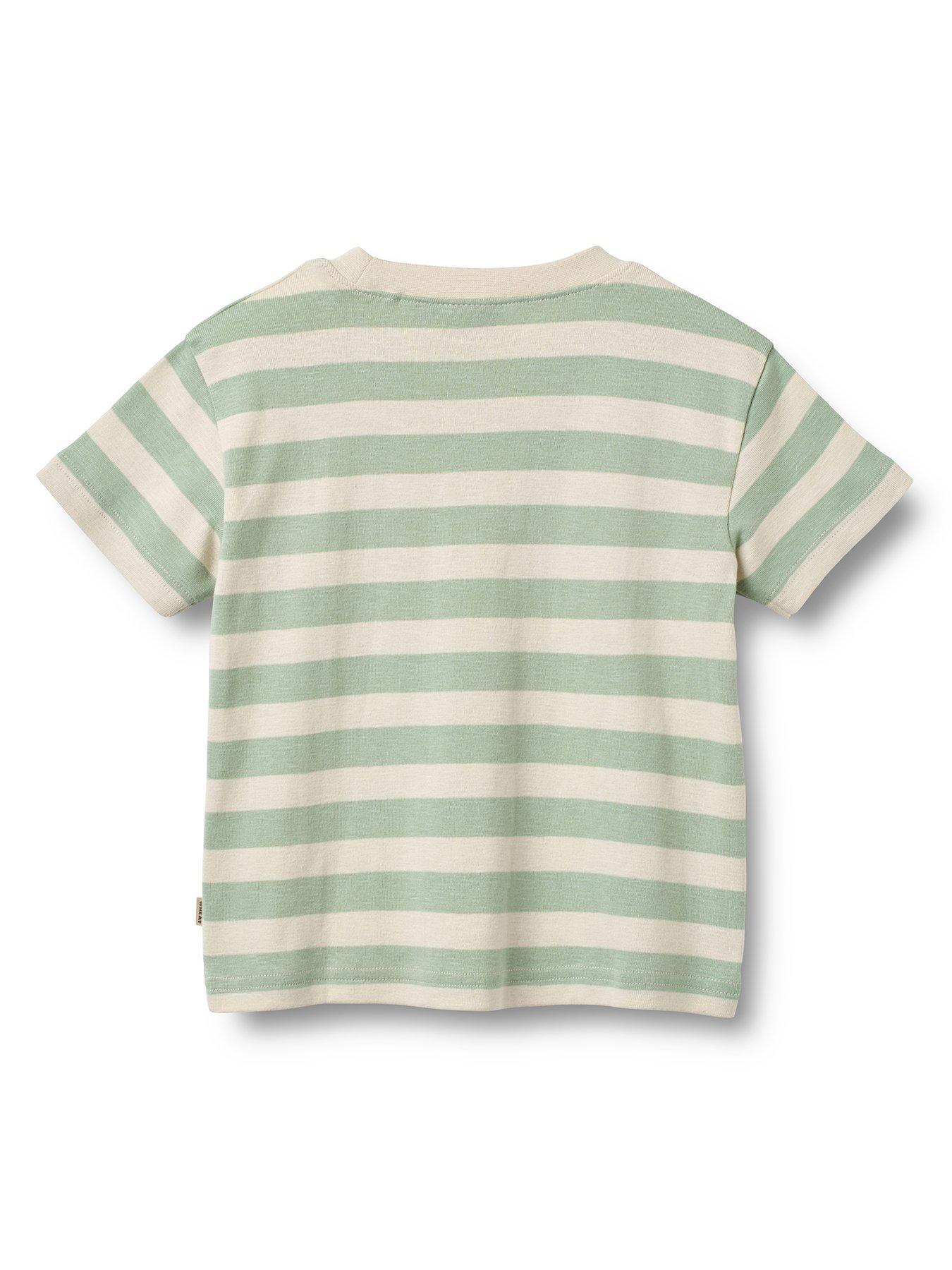 Image 2 of 3 of Wheat Boys Sibling Liam Short Sleeve Tshirt - Green