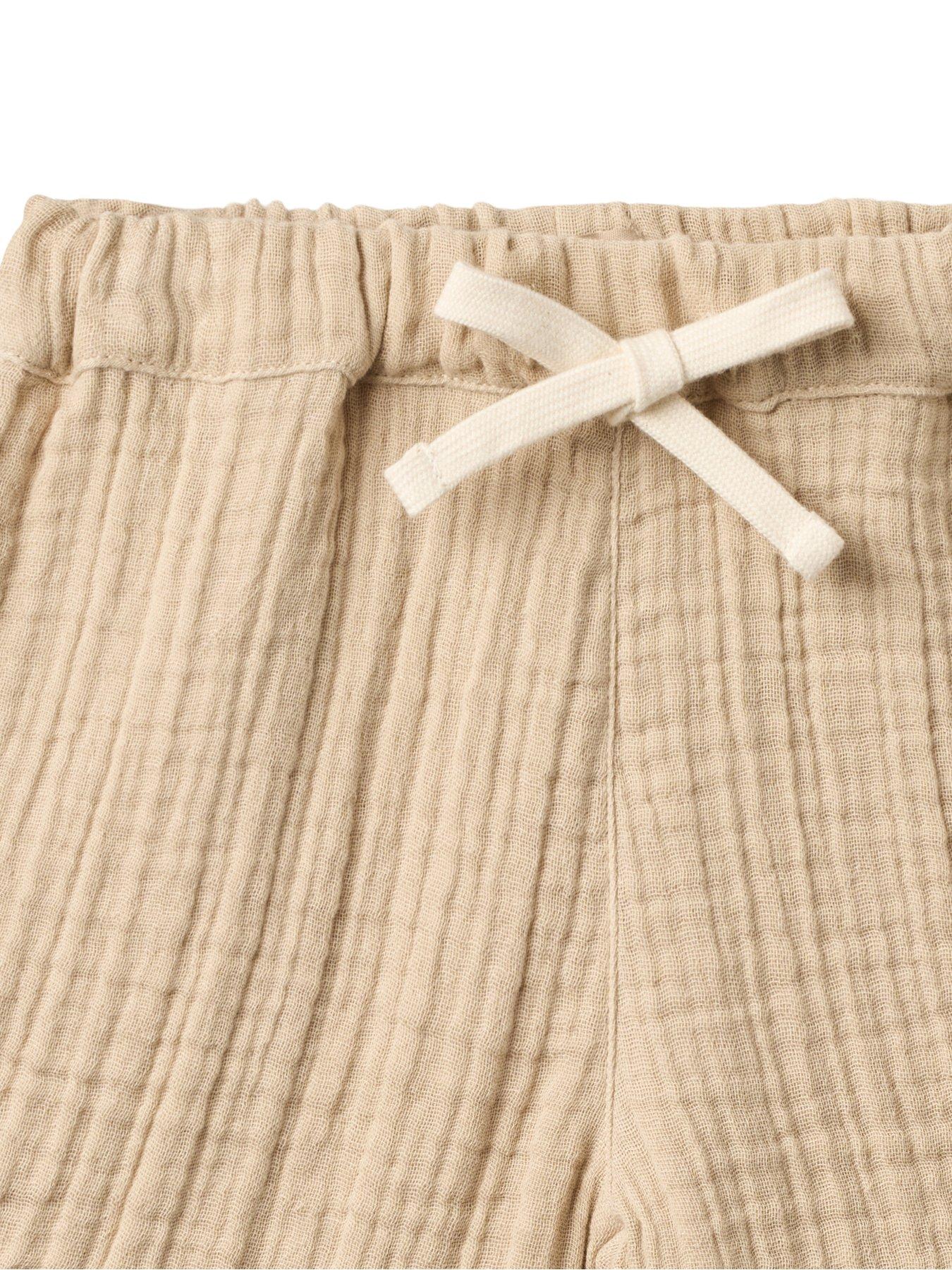 Image 4 of 4 of Wheat Boys Sibling Co-ord Shorts - Beige