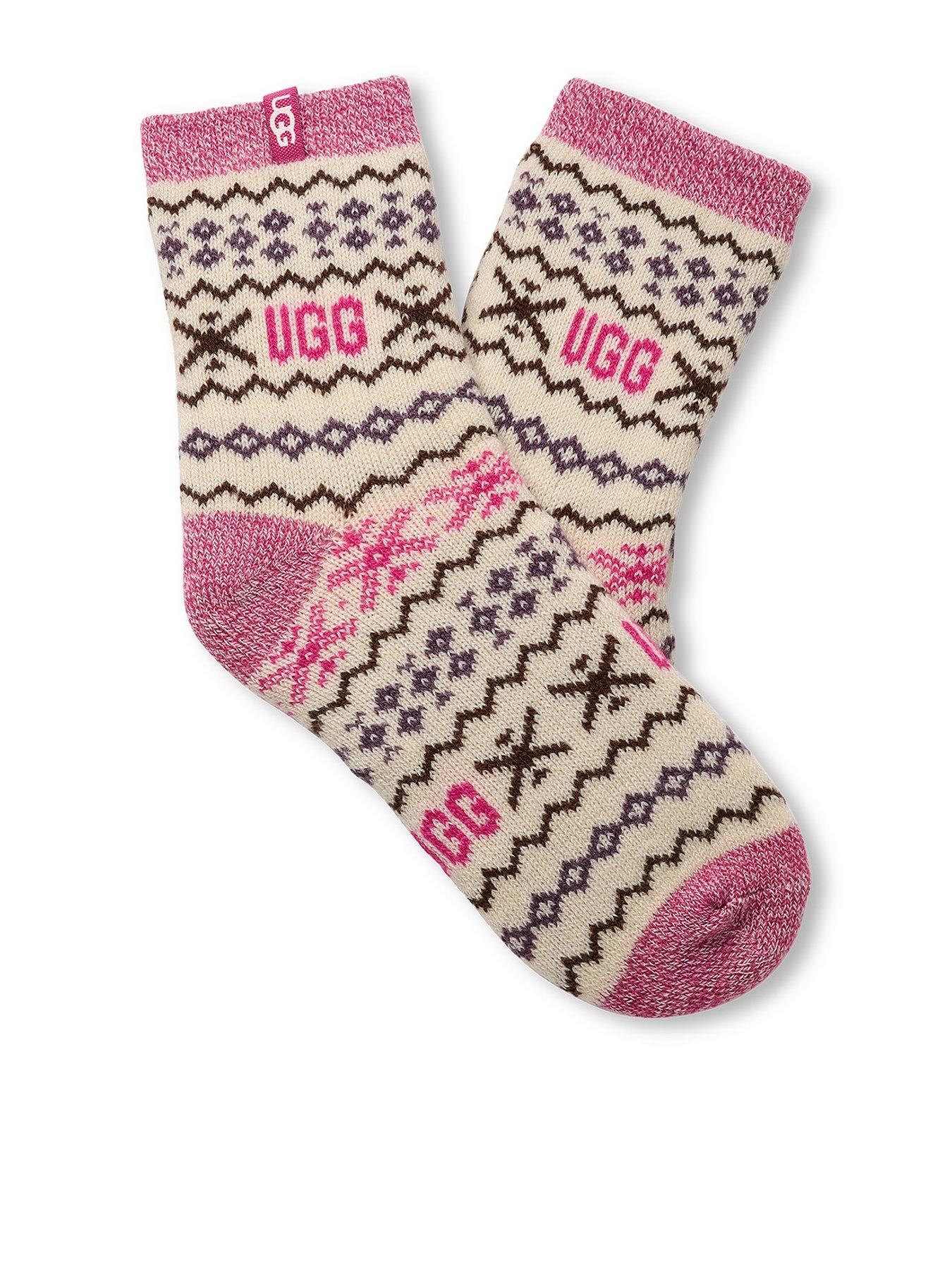 ugg-cressida-cosy-quarter-socks-creampink