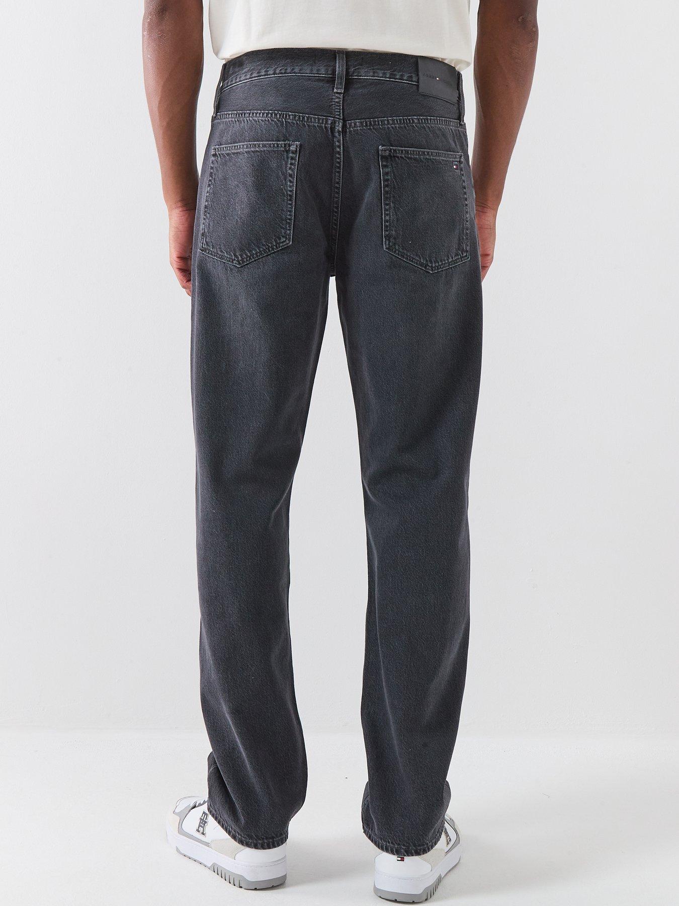 Image 2 of 5 of Tommy Hilfiger Dover Regular Straight Fit Jeans - Black