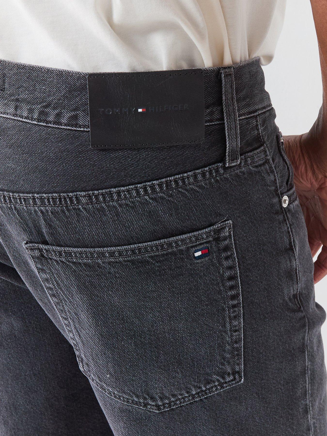 Image 5 of 5 of Tommy Hilfiger Dover Regular Straight Fit Jeans - Black