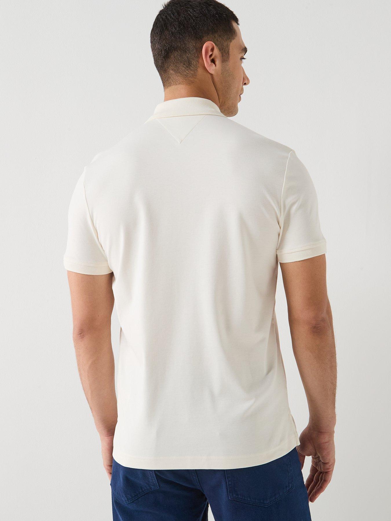 tommy-hilfiger-interlock-zip-neck-polo-shirt-off-whitestillFront