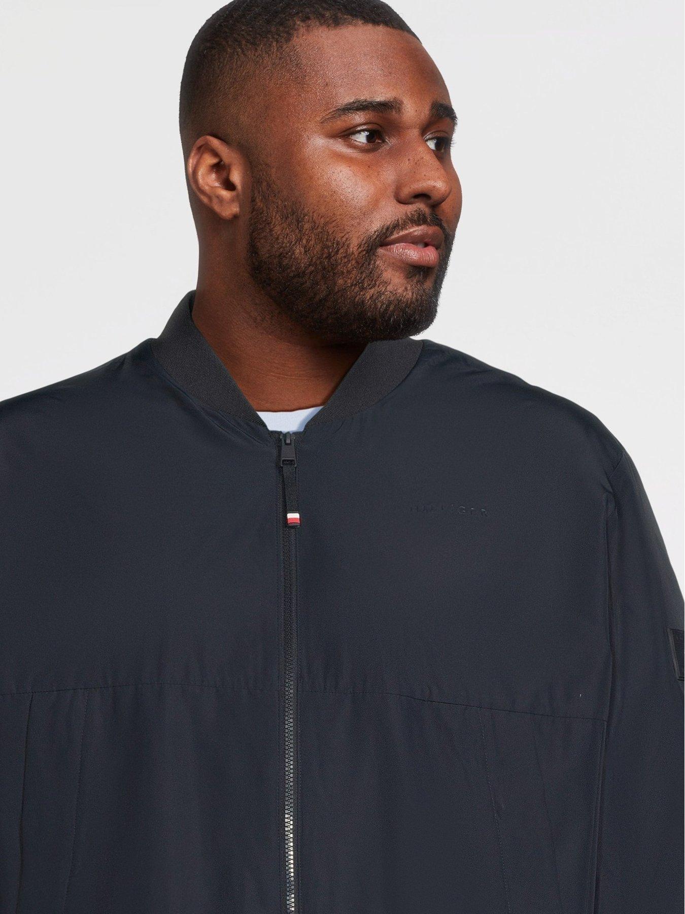tommy-hilfiger-big-amp-tall-branded-bomber-navyoutfit