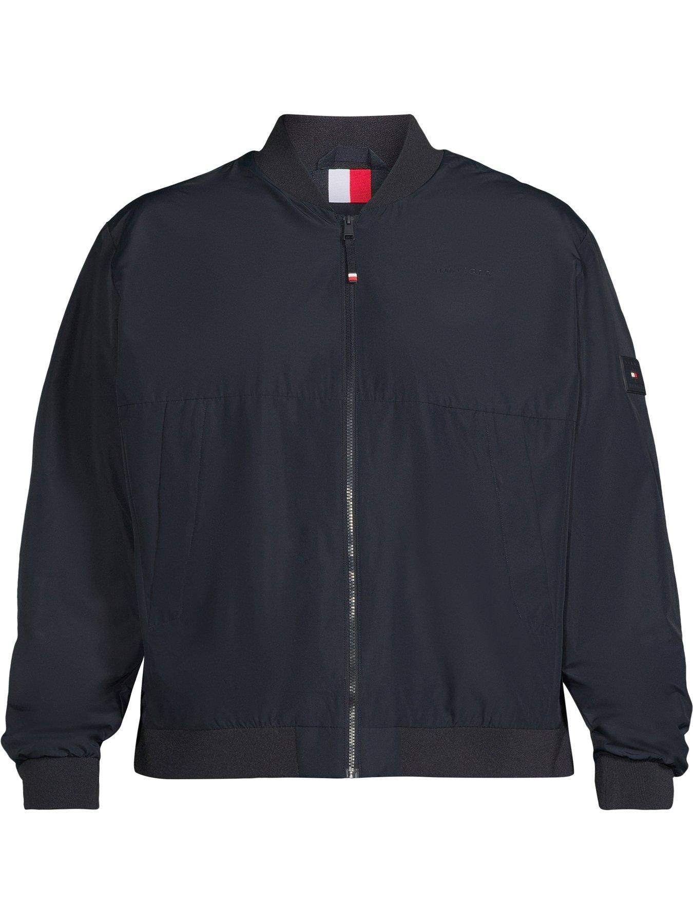 tommy-hilfiger-big-amp-tall-branded-bomber-navydetail