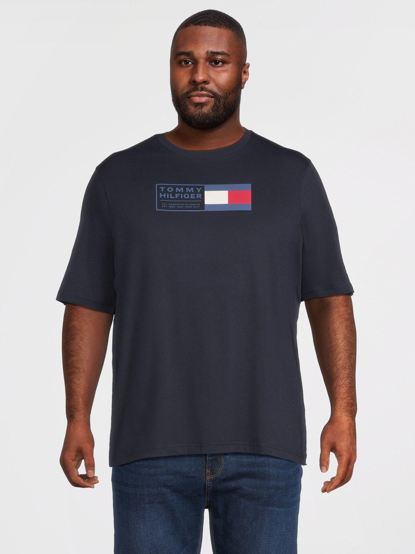tommy-hilfiger-big-amp-tall-text-box-logo-t-shirt-navy