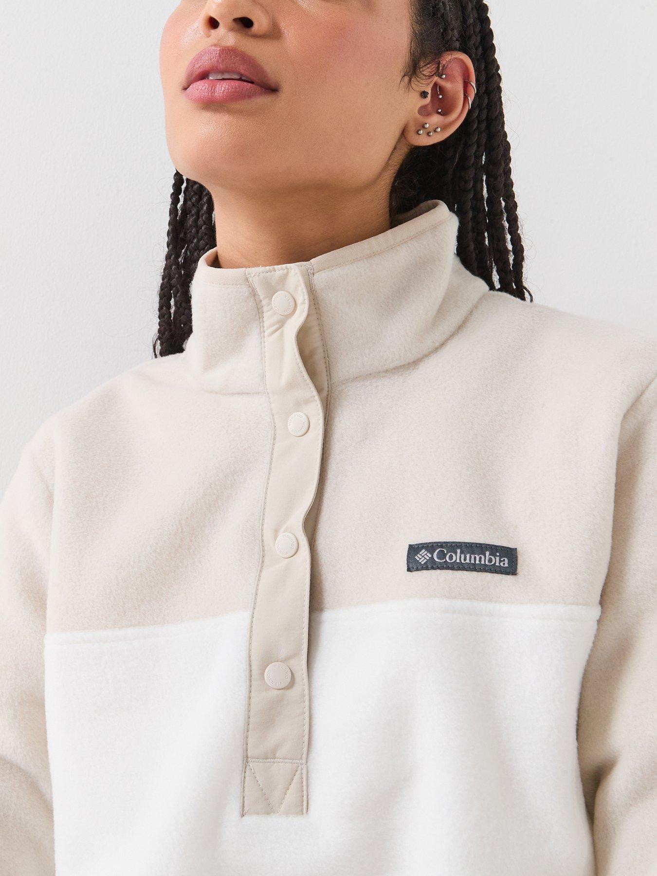 Image 4 of 6 of Columbia Womens Benton Springs 1/2 Snap Pull Over - Beige