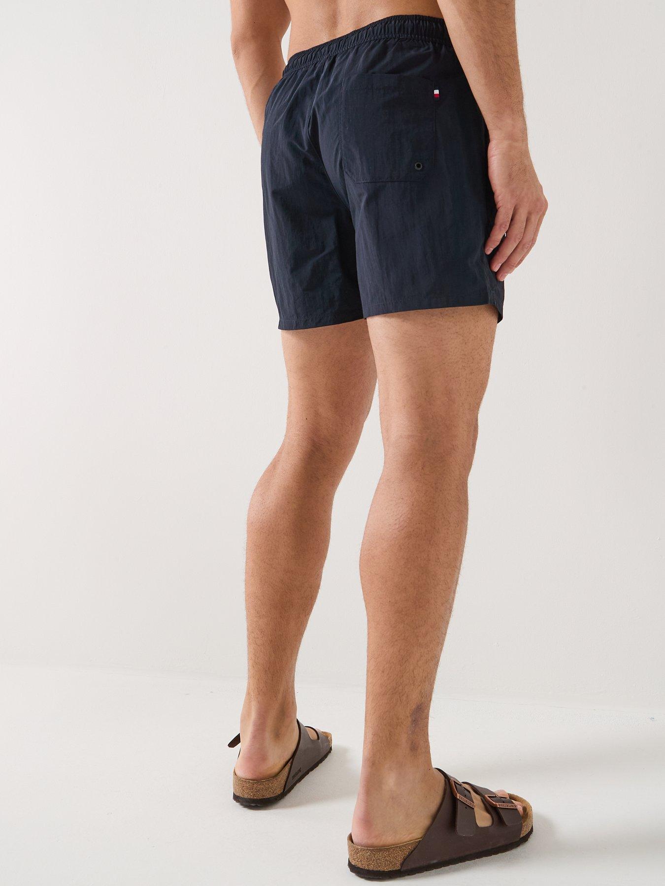 tommy-hilfiger-essential-small-flag-medium-swim-shorts-navystillFront