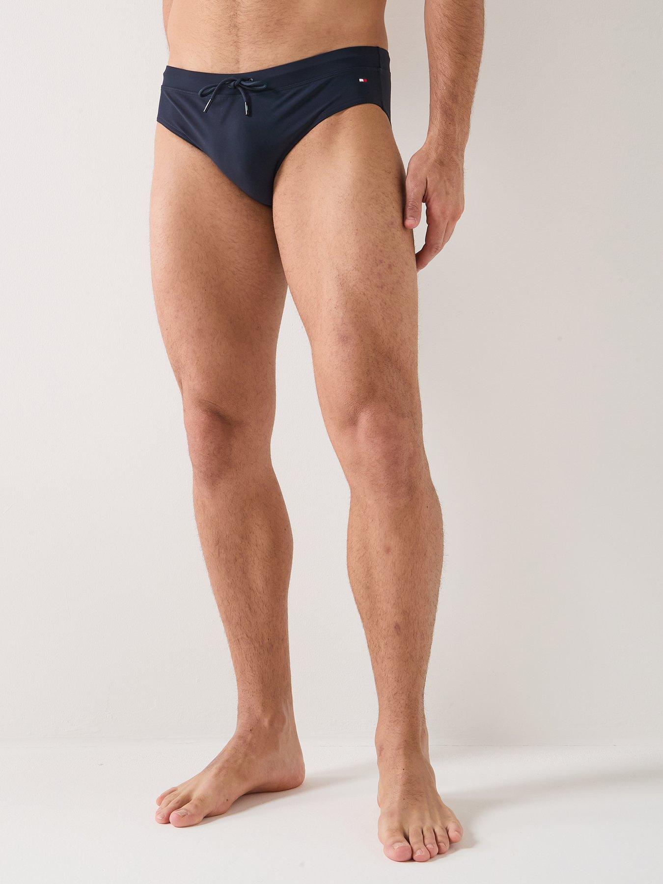 tommy-hilfiger-essential-small-flag-swim-briefs-blackfront