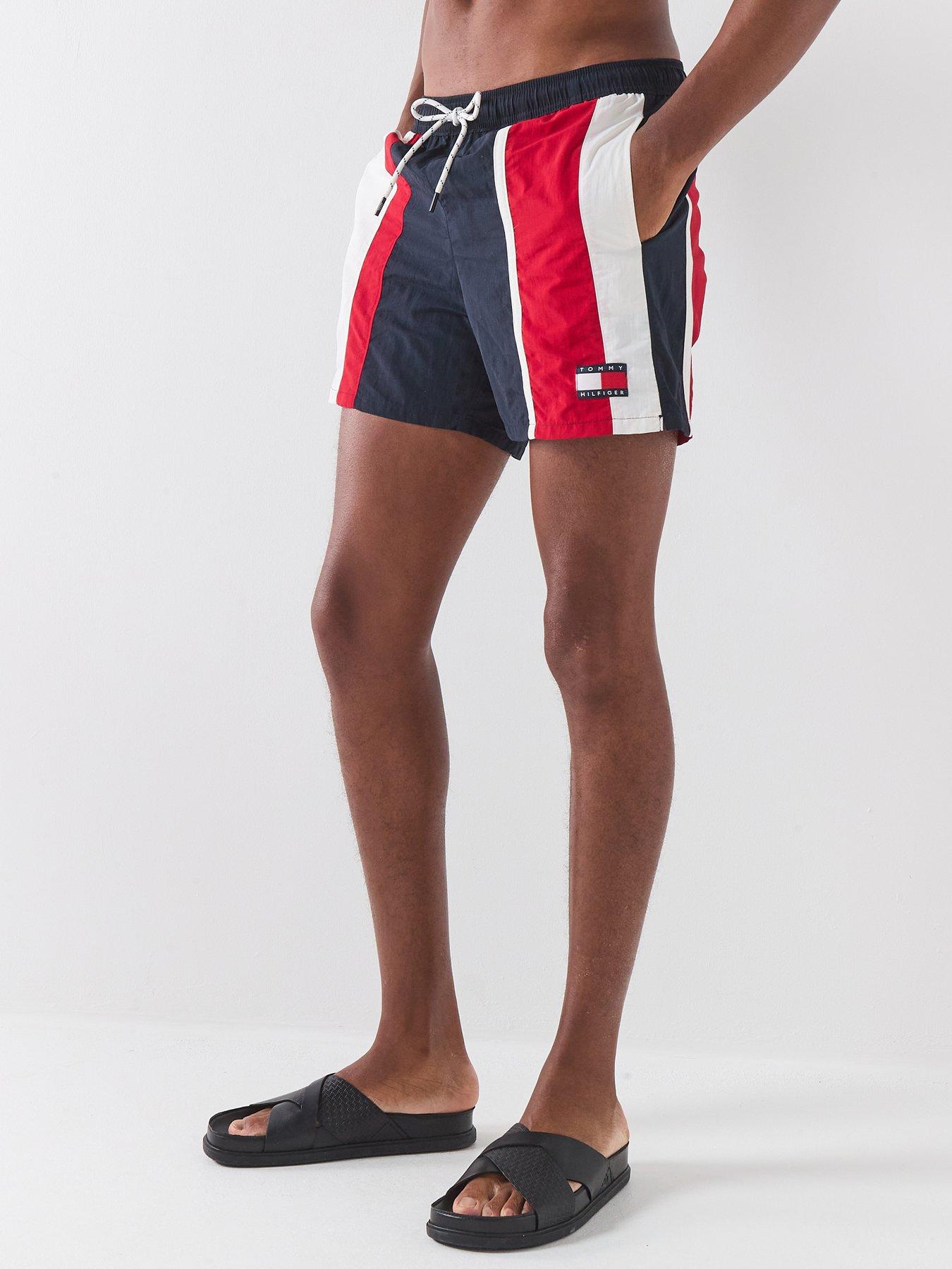tommy-hilfiger-heritage-cut-amp-sew-badge-medium-swim-shorts-navy