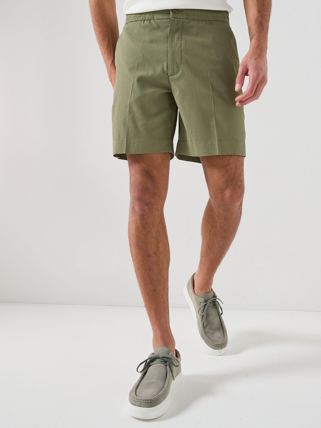 Calvin Klein Calvin Klein Seersucker Shorts - Green