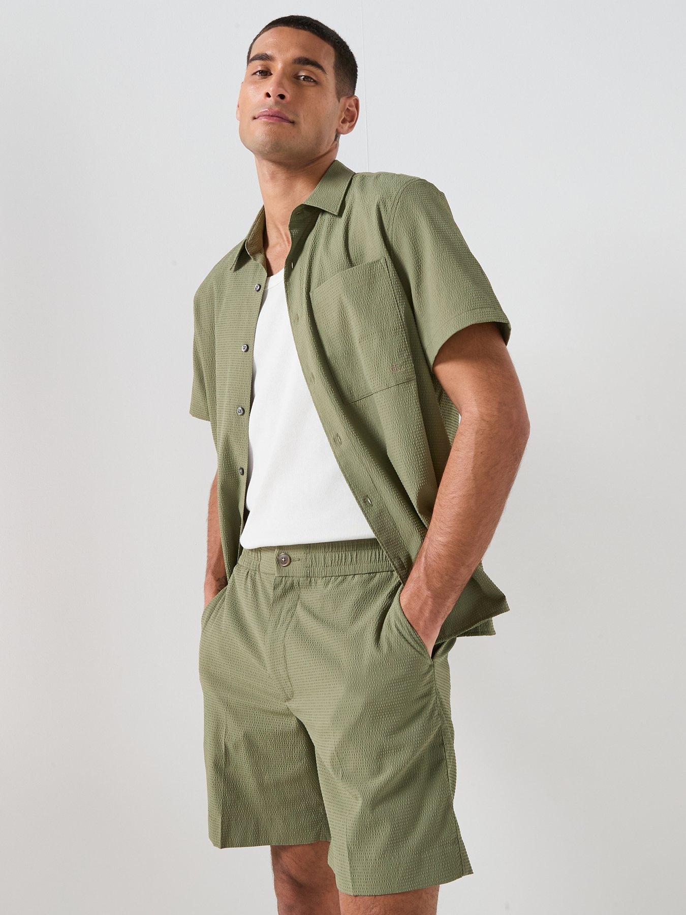 calvin-klein-seersucker-shorts-greendetail