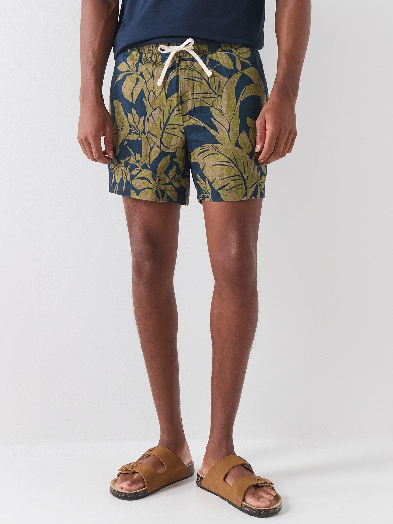 tommy-hilfiger-dover-poplin-woven-shorts-navyfront