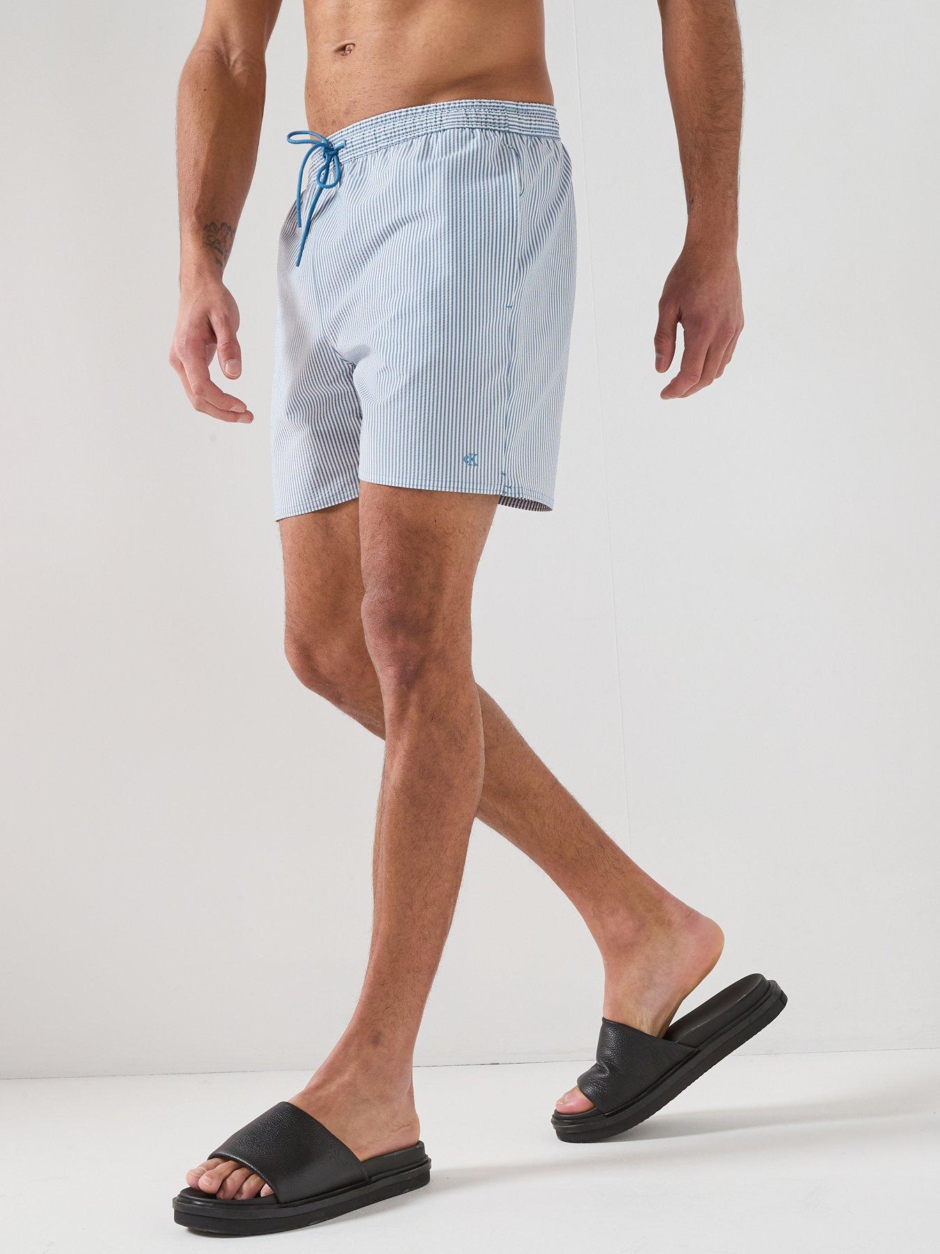 calvin-klein-seersucker-stripe-medium-swim-shorts-blue