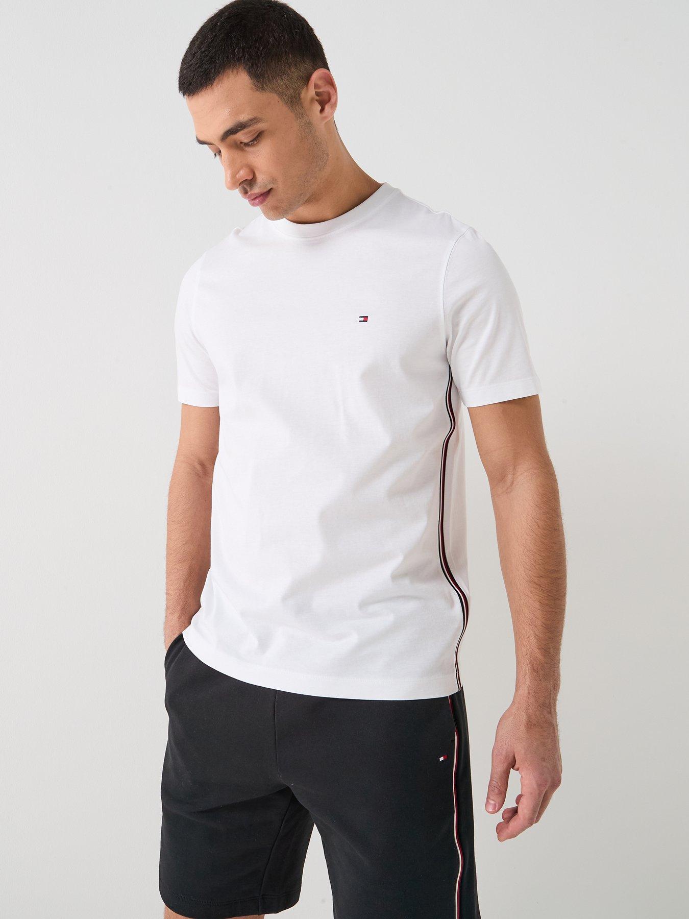 tommy-hilfiger-global-stripe-seam-t-shirt-whitefront