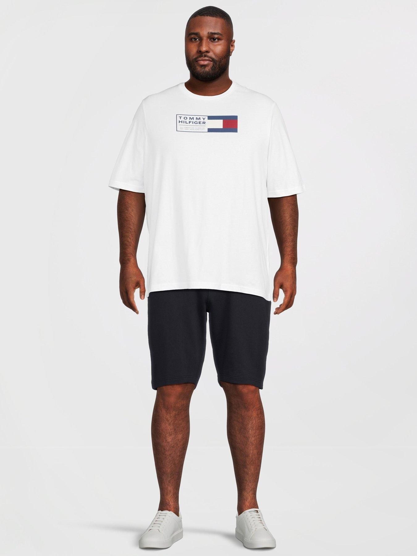 tommy-hilfiger-big-amp-tall-essential-terry-sweat-shorts-navyback