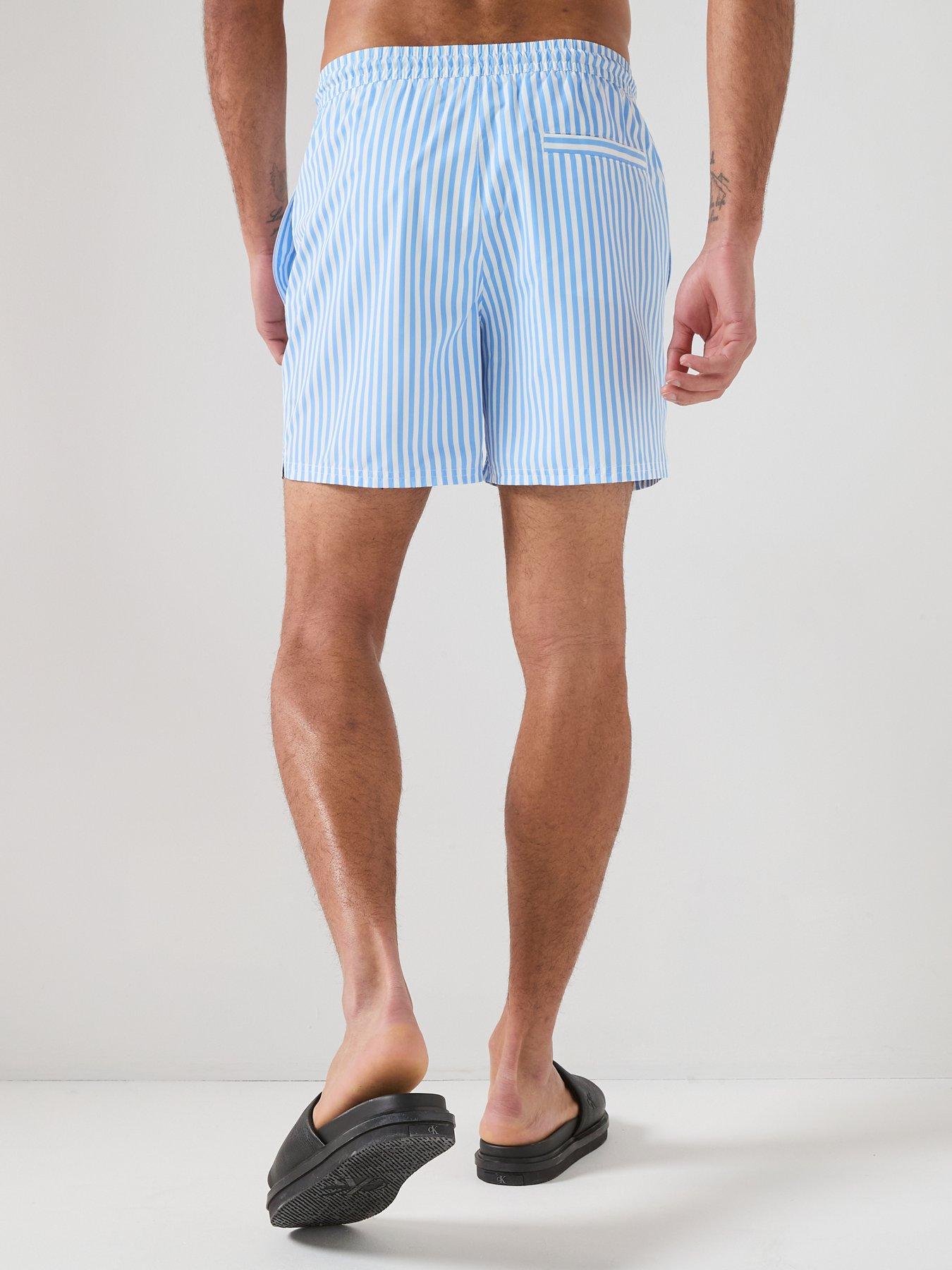 calvin-klein-graphic-mono-logo-striped-medium-swim-shorts-light-bluestillFront