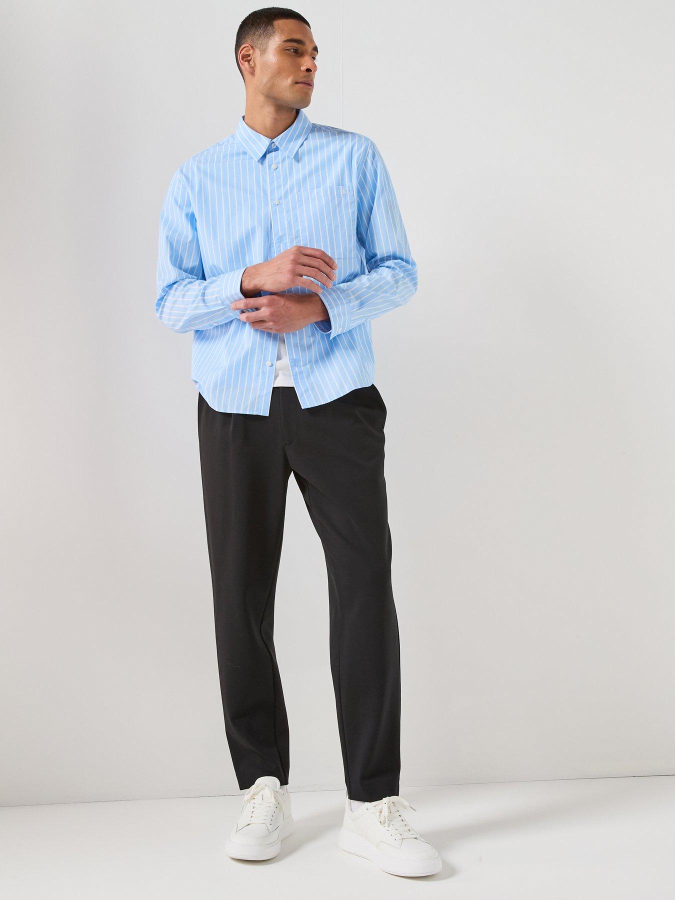 calvin-klein-tapered-tech-knit-pleated-joggers-blackback