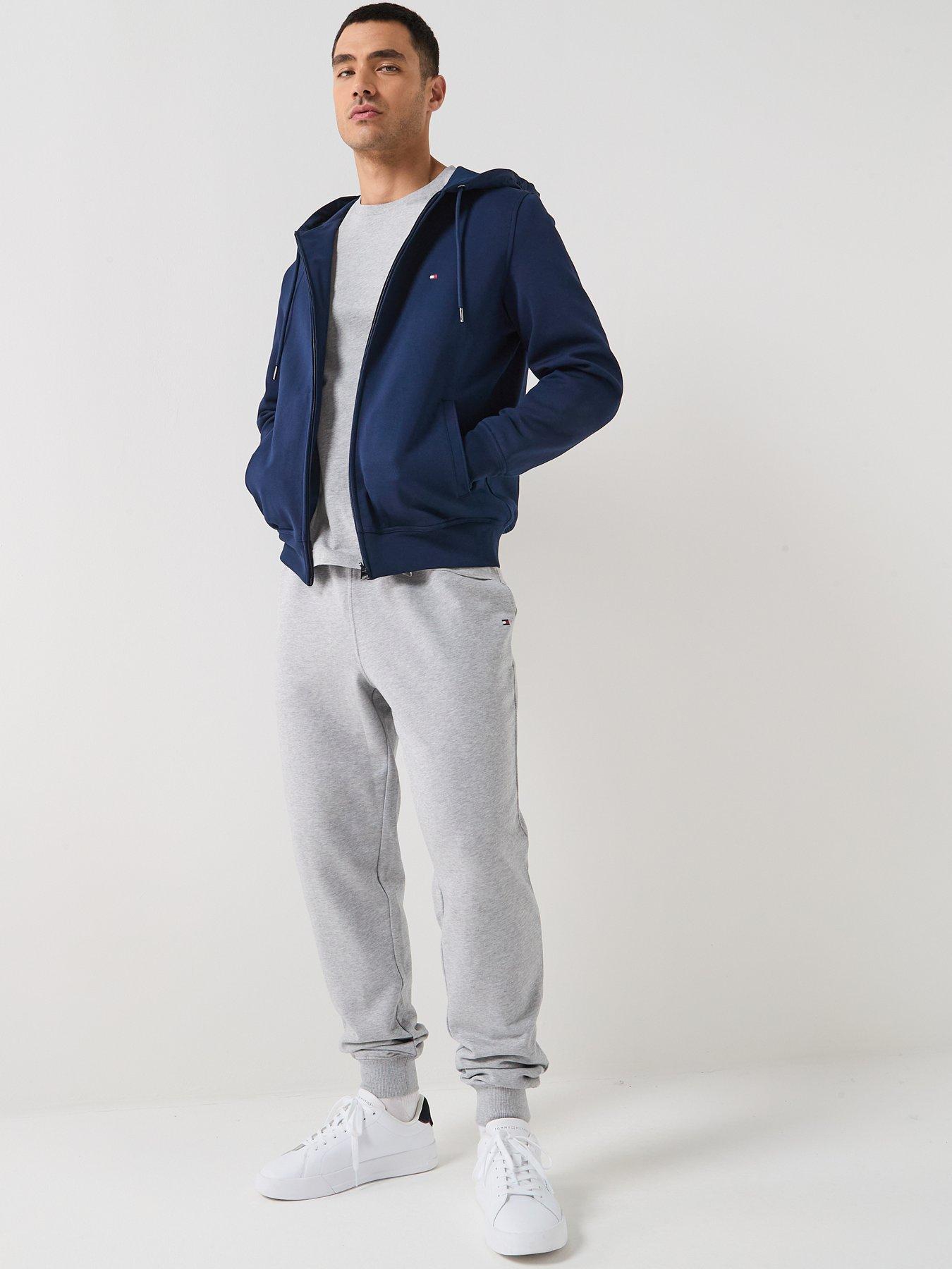 Image 3 of 6 of Tommy Hilfiger Essential Terry Joggers - Grey