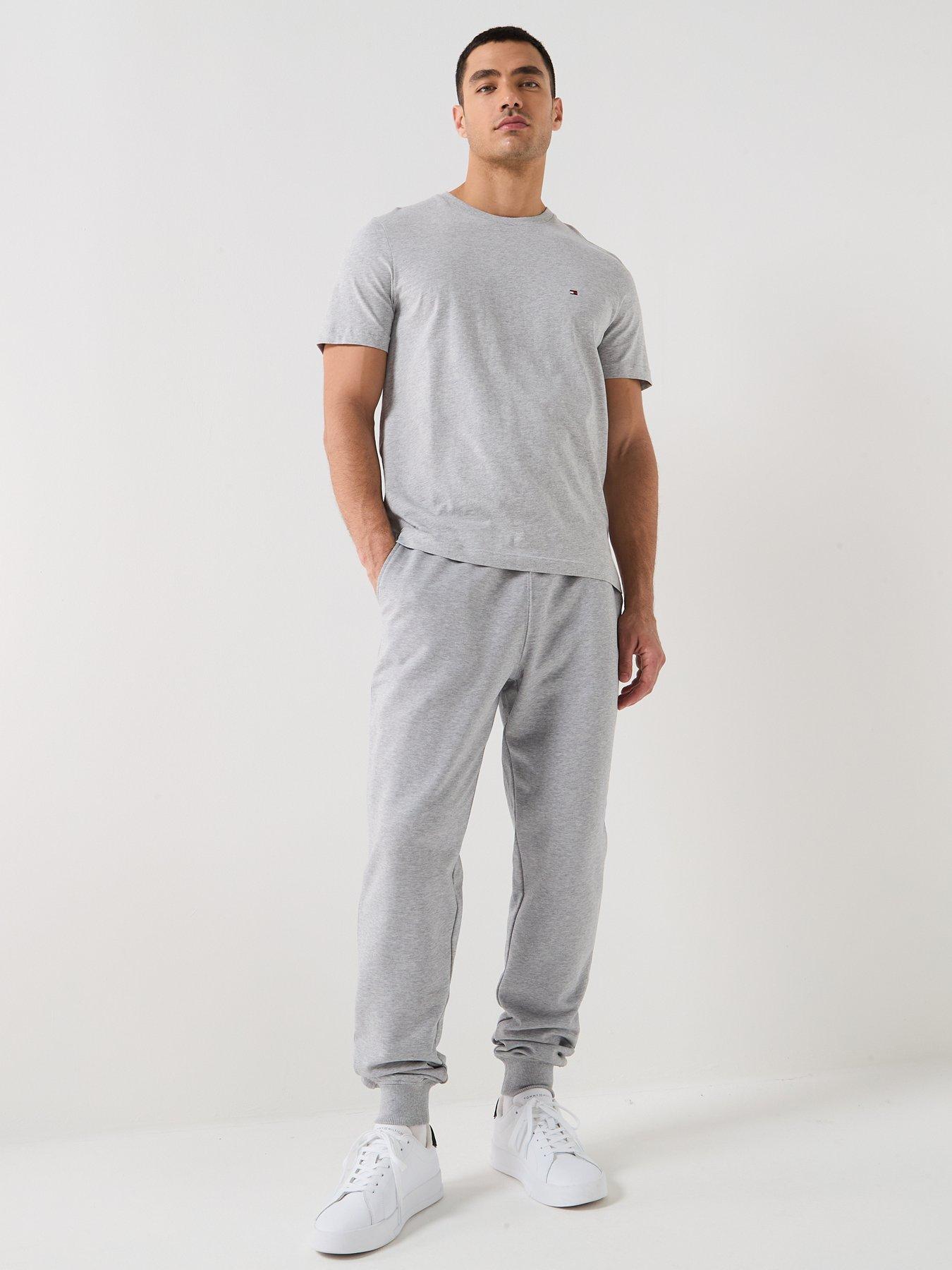 Image 5 of 6 of Tommy Hilfiger Essential Terry Joggers - Grey