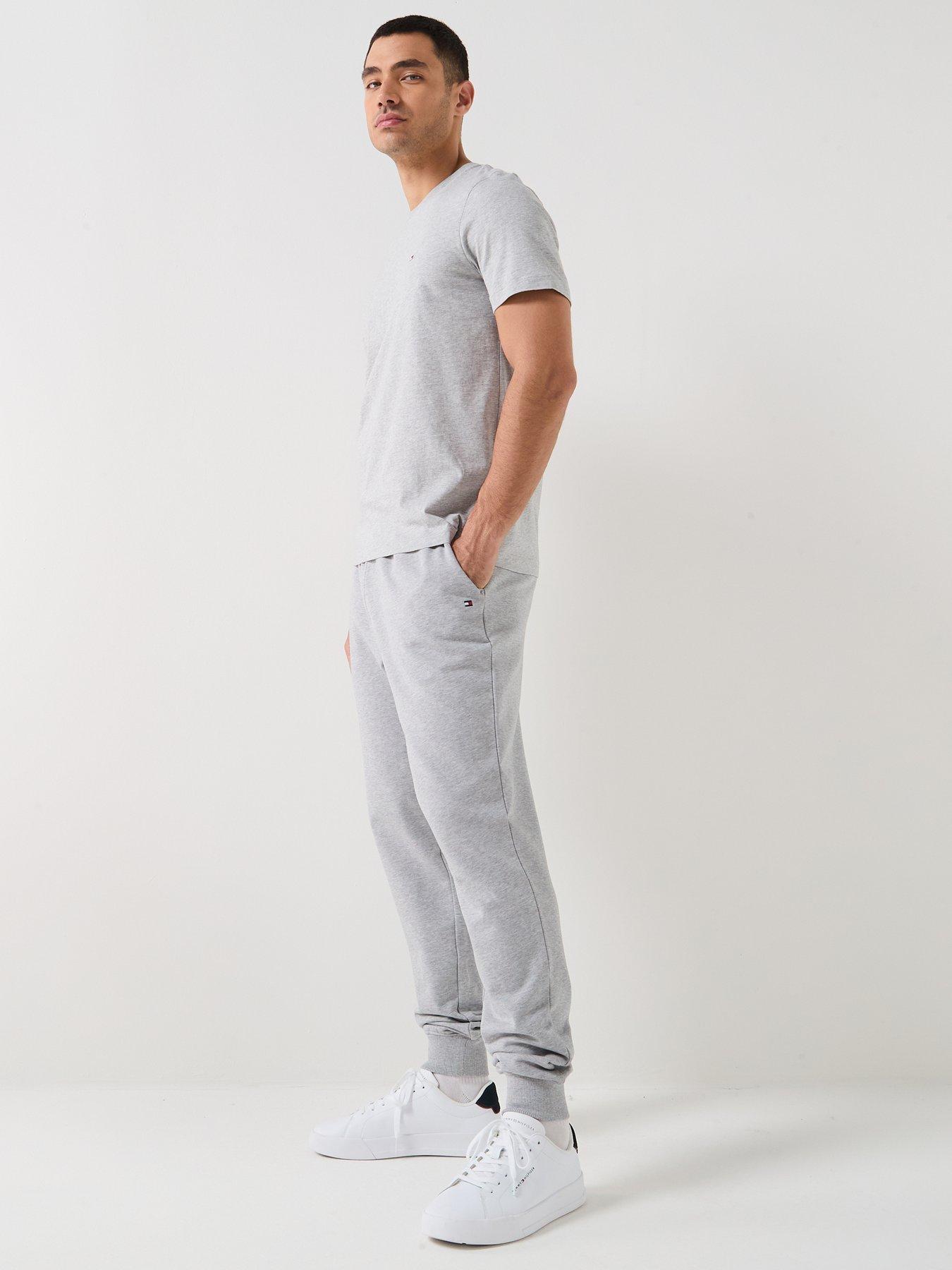 Image 6 of 6 of Tommy Hilfiger Essential Terry Joggers - Grey