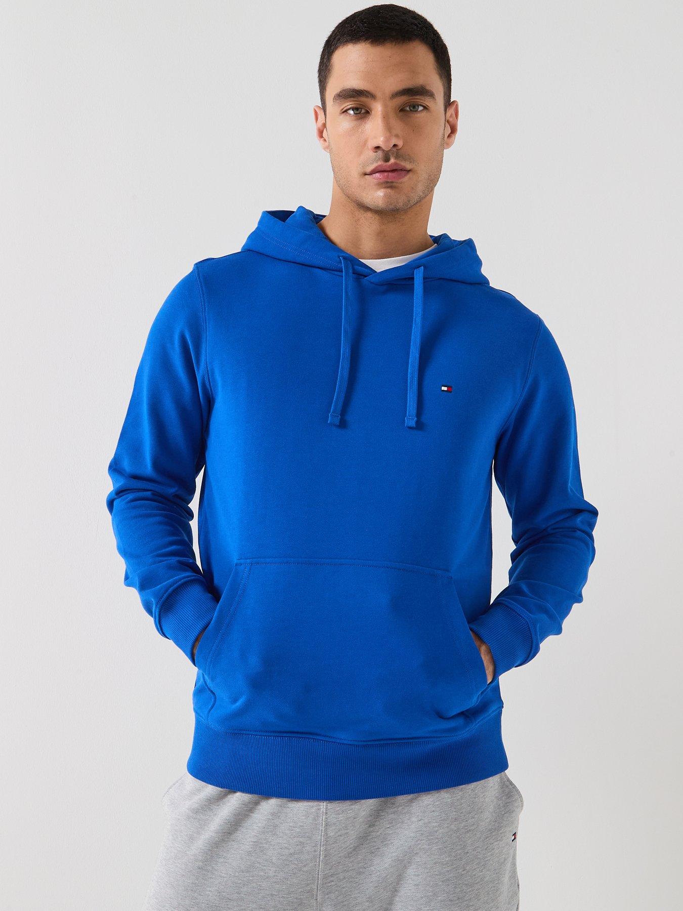 Image 1 of 6 of Tommy Hilfiger Essential Terry Hoodie - Blue