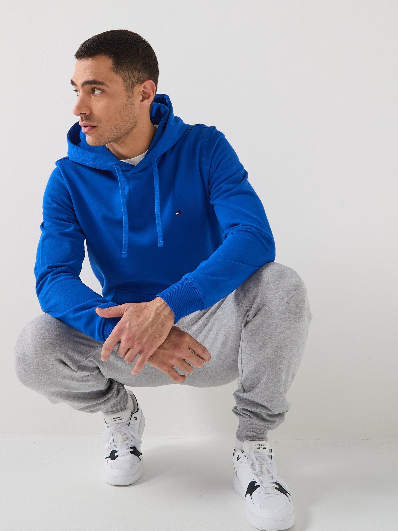Image 4 of 6 of Tommy Hilfiger Essential Terry Hoodie - Blue