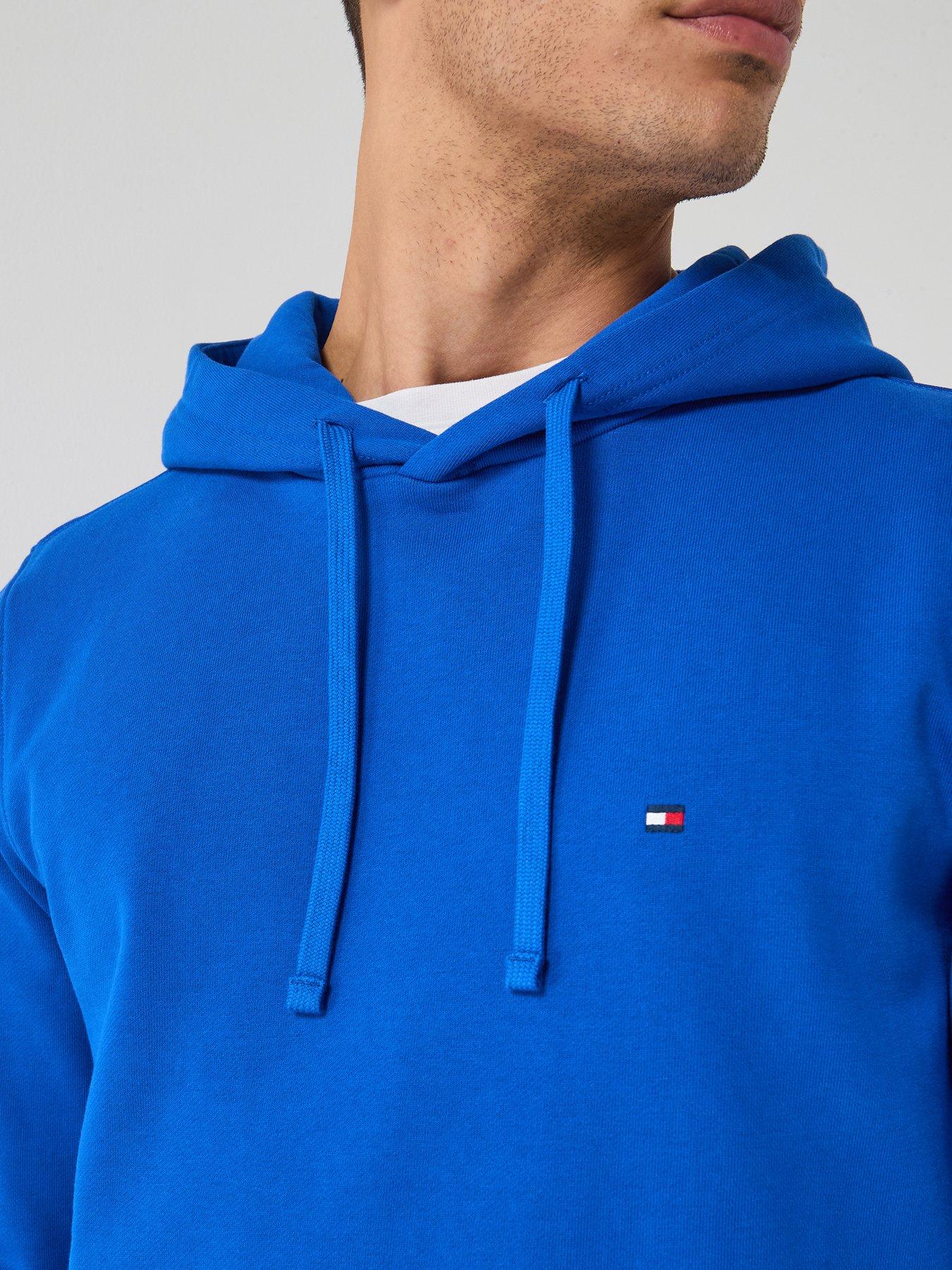 Image 5 of 6 of Tommy Hilfiger Essential Terry Hoodie - Blue