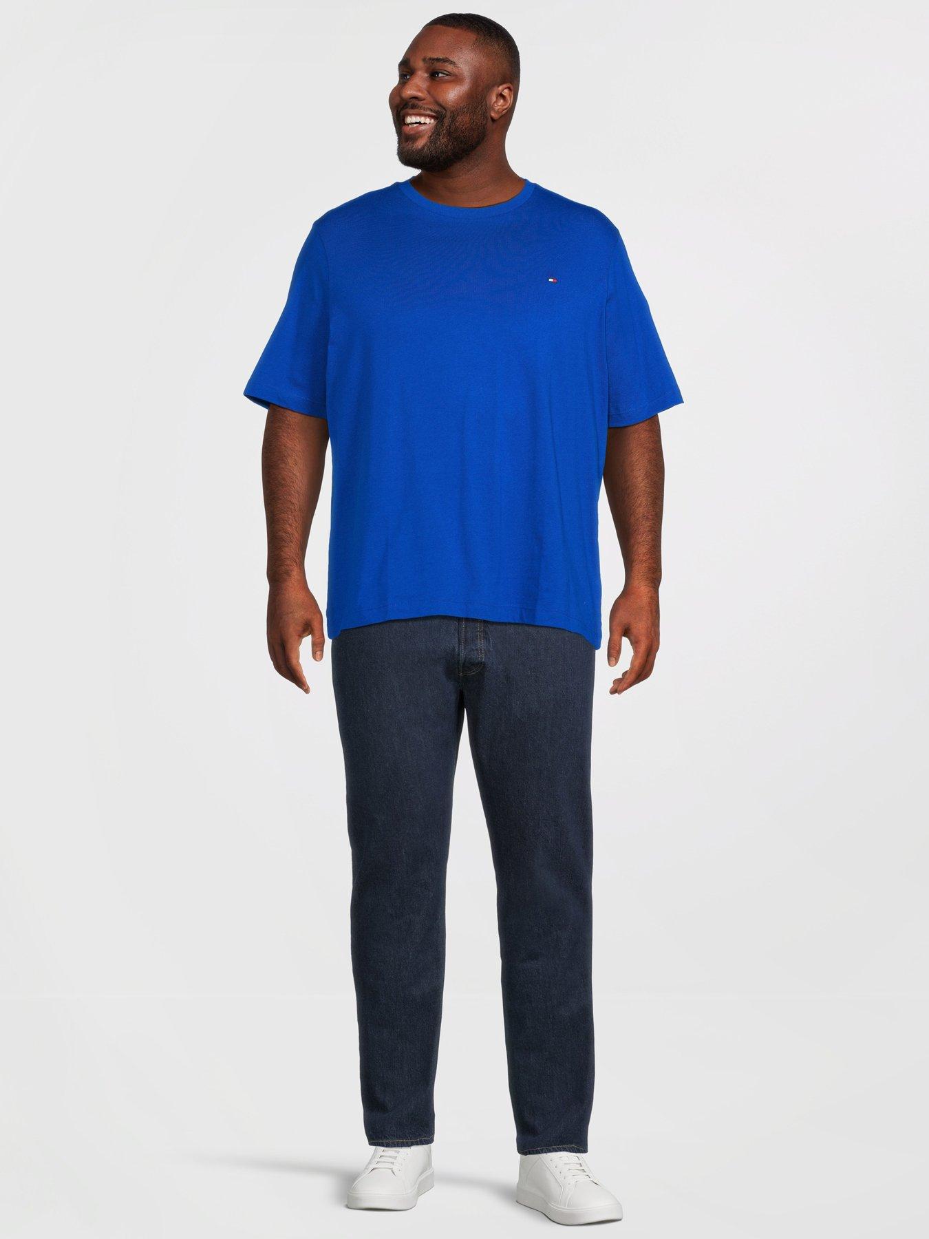 tommy-hilfiger-big-amp-tall-essential-regular-fit-t-shirt-blueback
