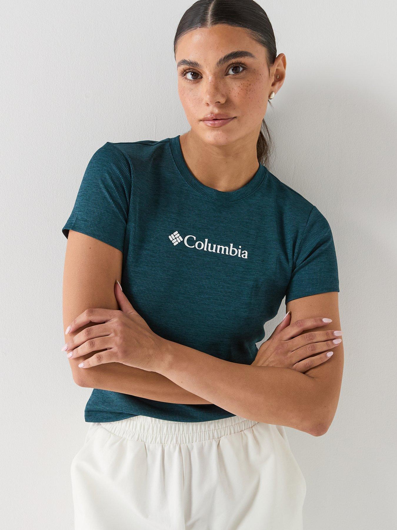 Image 1 of 4 of Columbia Womens Move T-Shirt - Blue