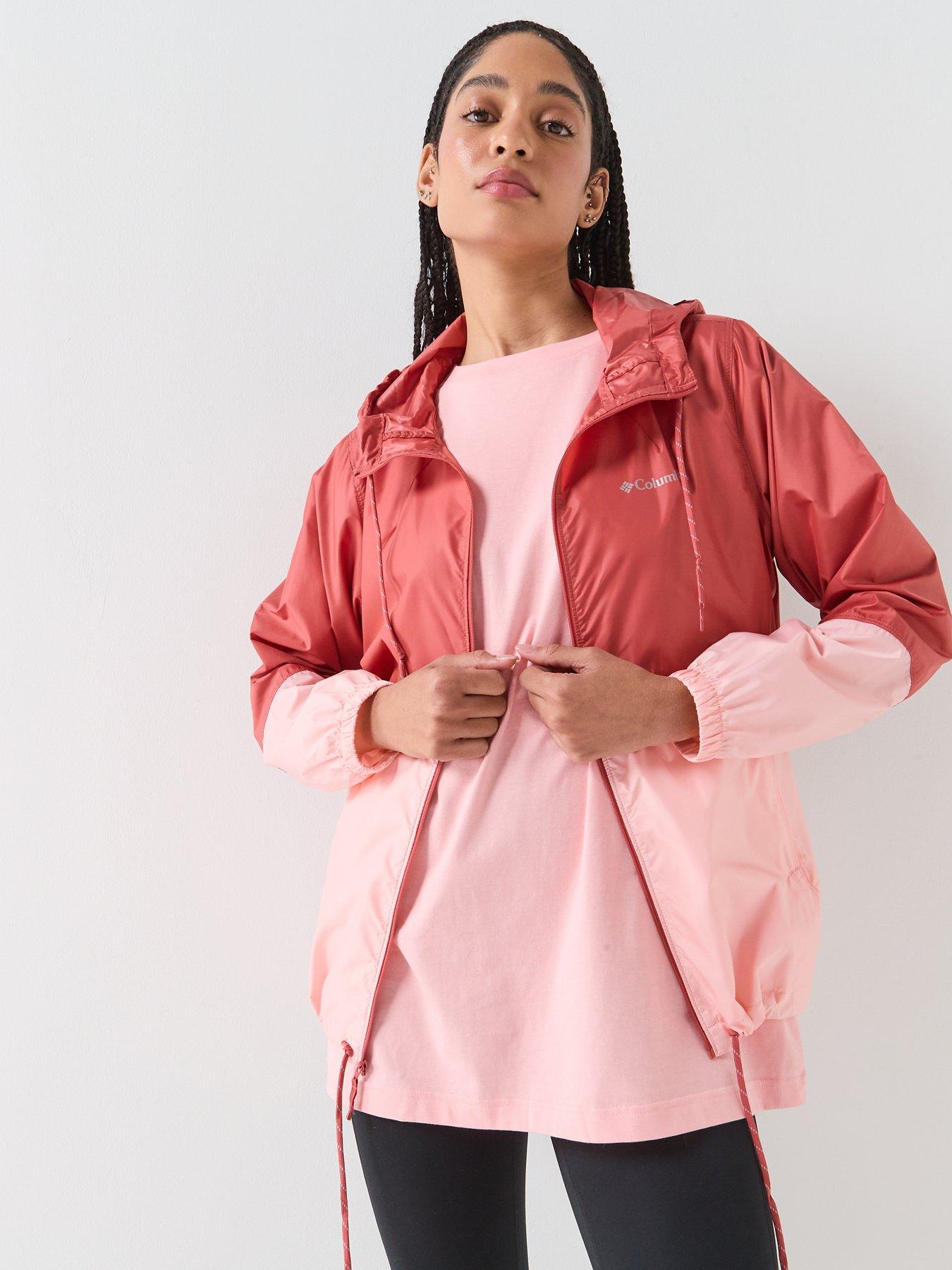 Image 5 of 6 of Columbia Womens Flash Forward Ii Windbreaker - Pink