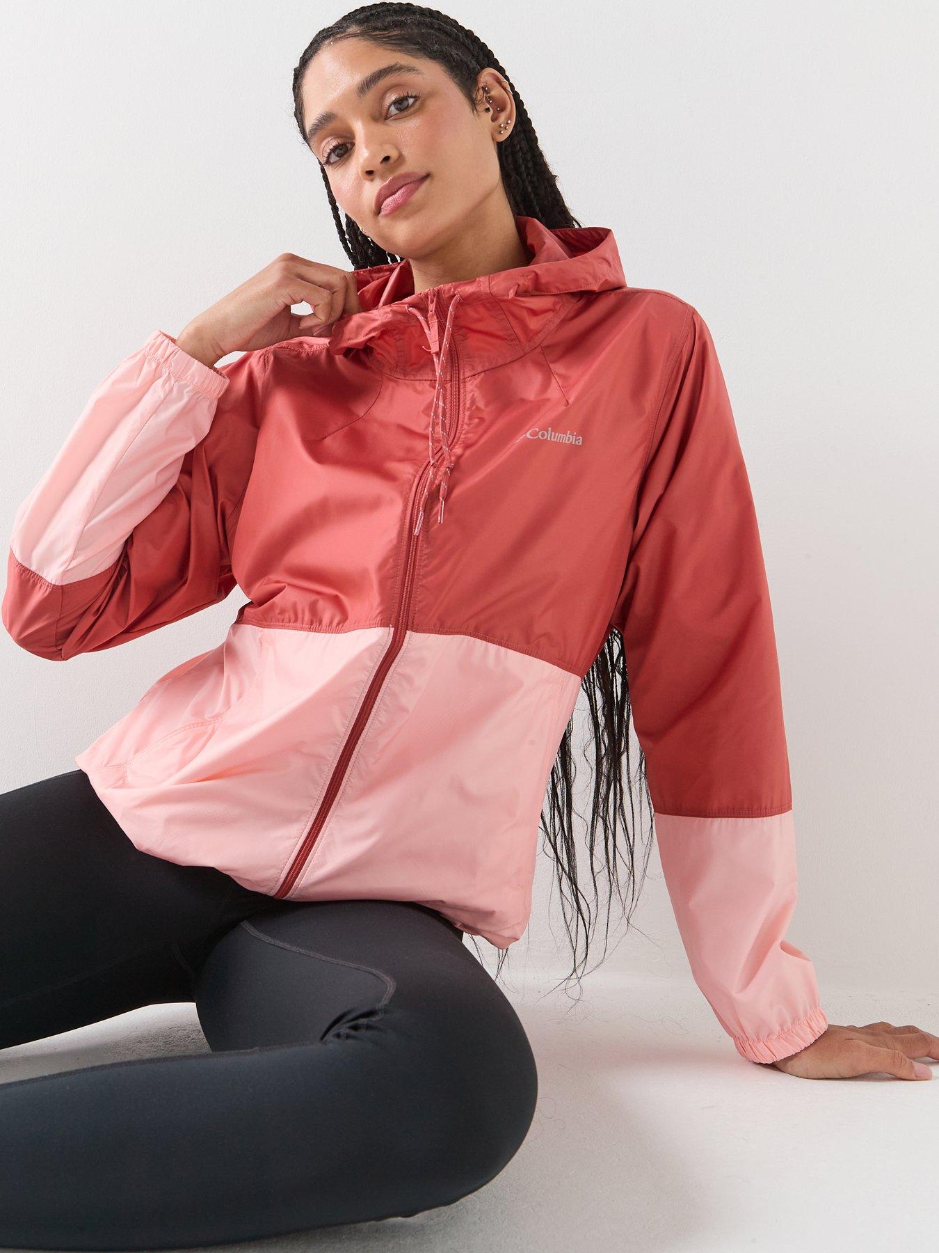 Image 6 of 6 of Columbia Womens Flash Forward Ii Windbreaker - Pink