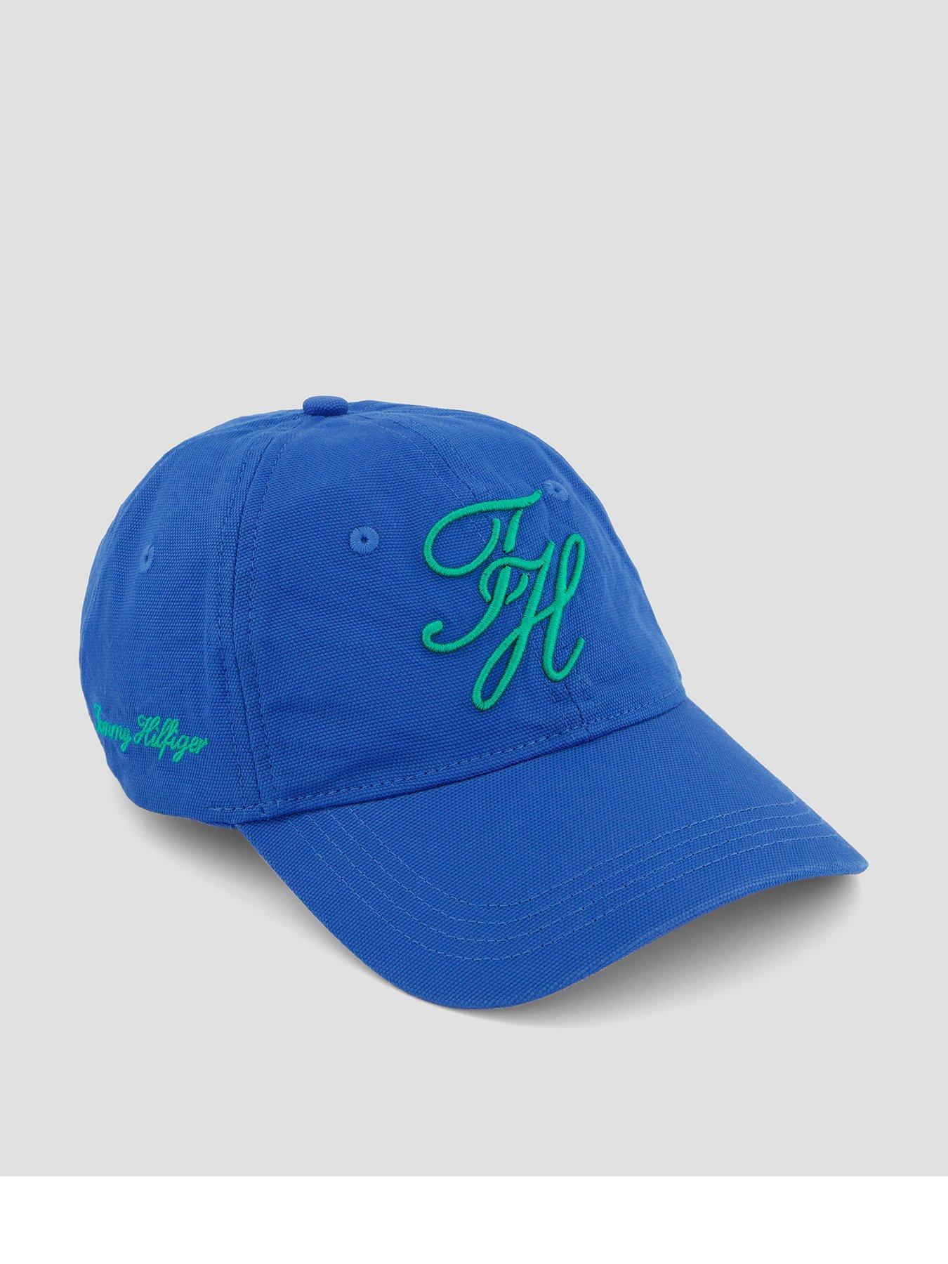 tommy-hilfiger-th-script-soft-6-panel-cap-bright-bluefront