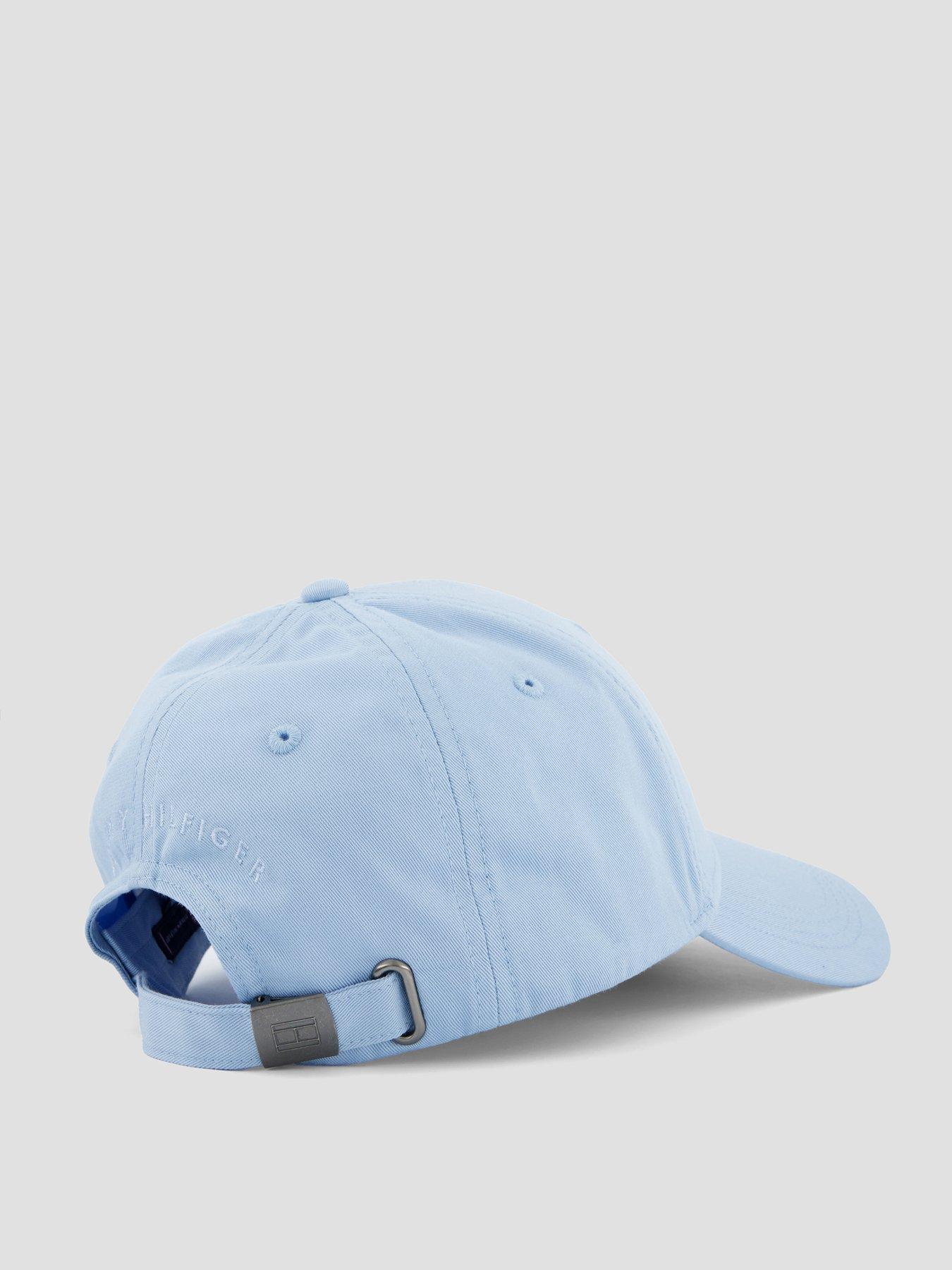 Image 4 of 4 of Tommy Hilfiger TH Flag Cotton 6 Panel Cap - Light Blue