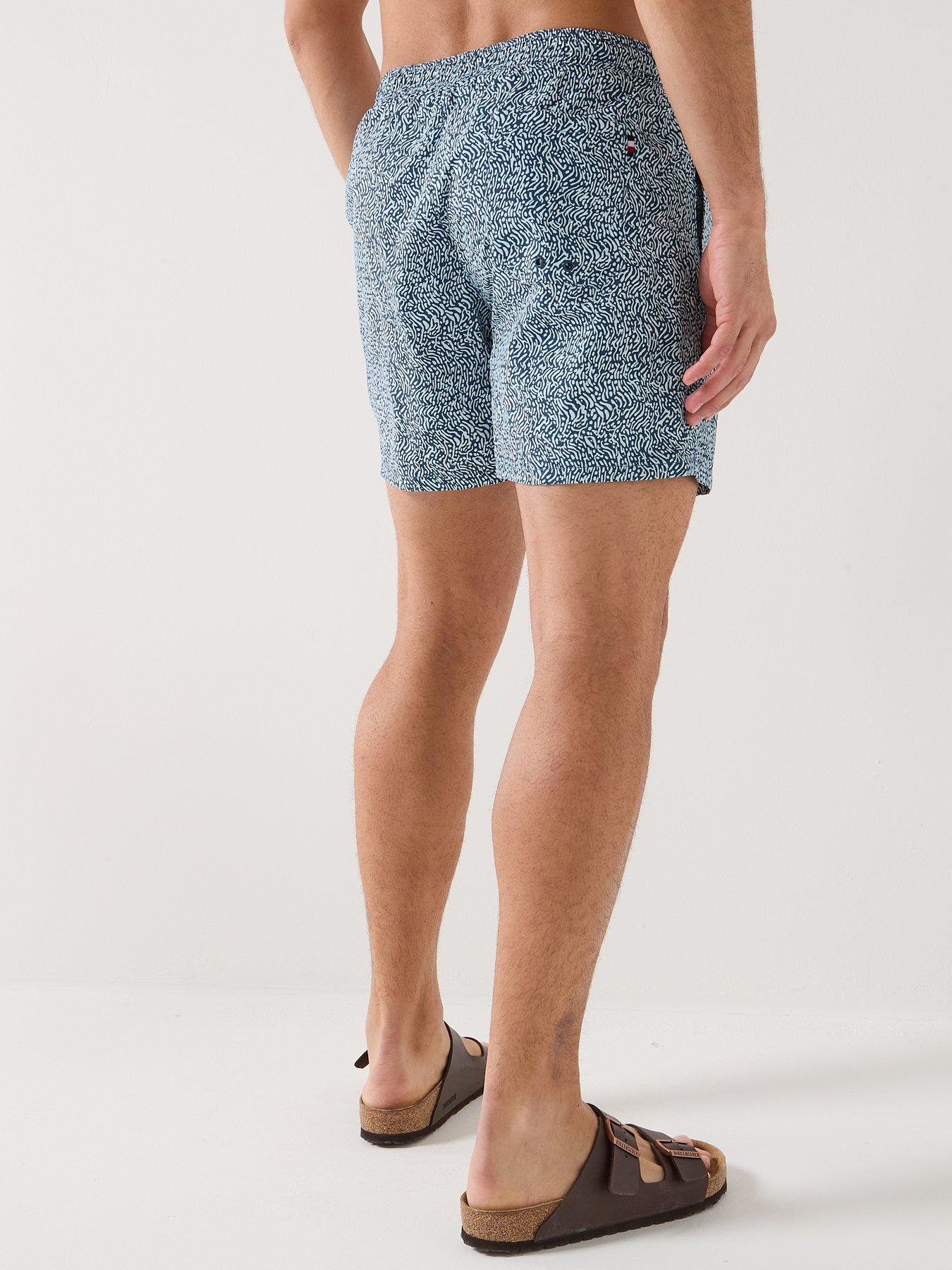tommy-hilfiger-essential-all-over-print-medium-swim-shorts-bluestillFront