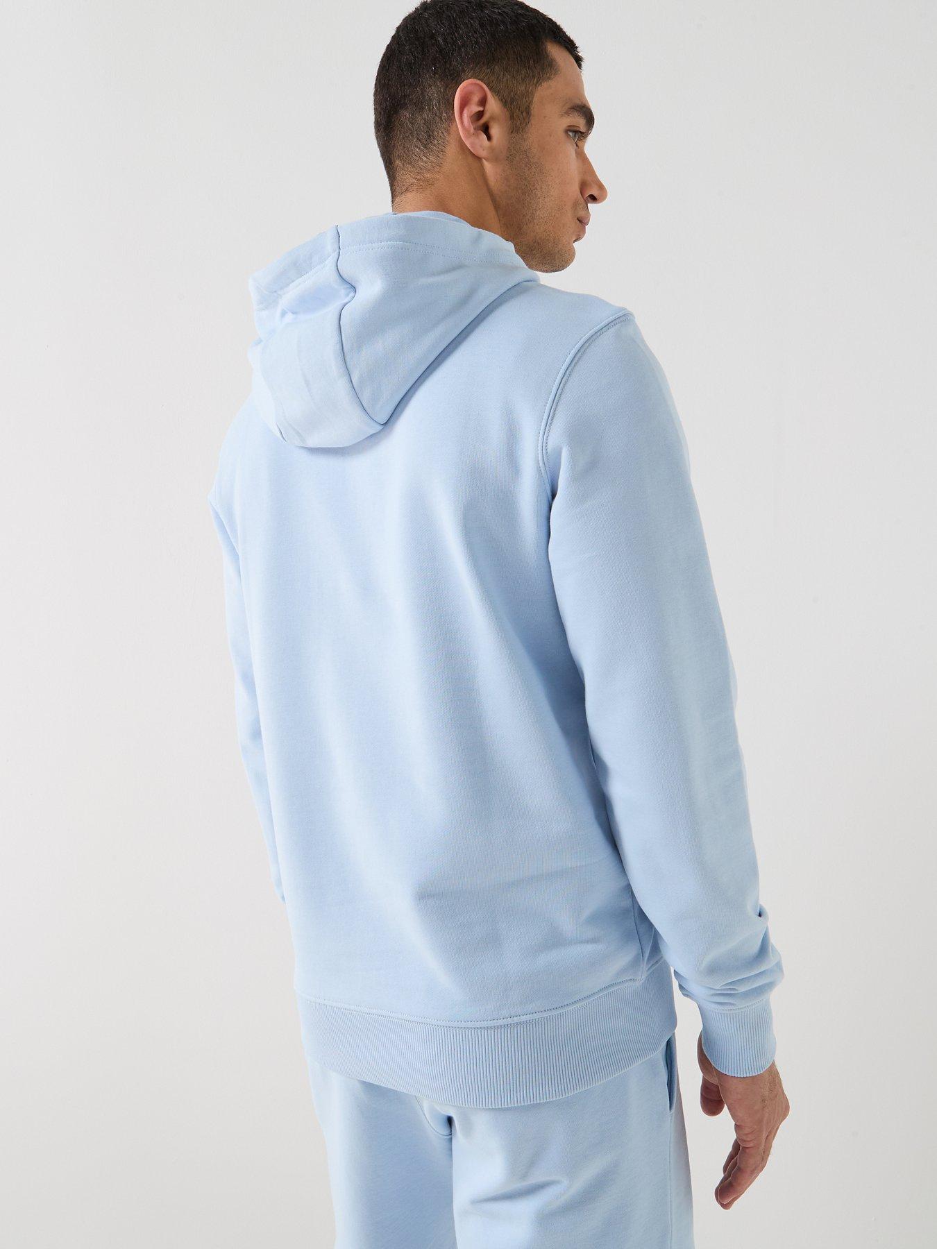 Image 2 of 6 of Tommy Hilfiger Essential Terry Hoodie - Light Blue