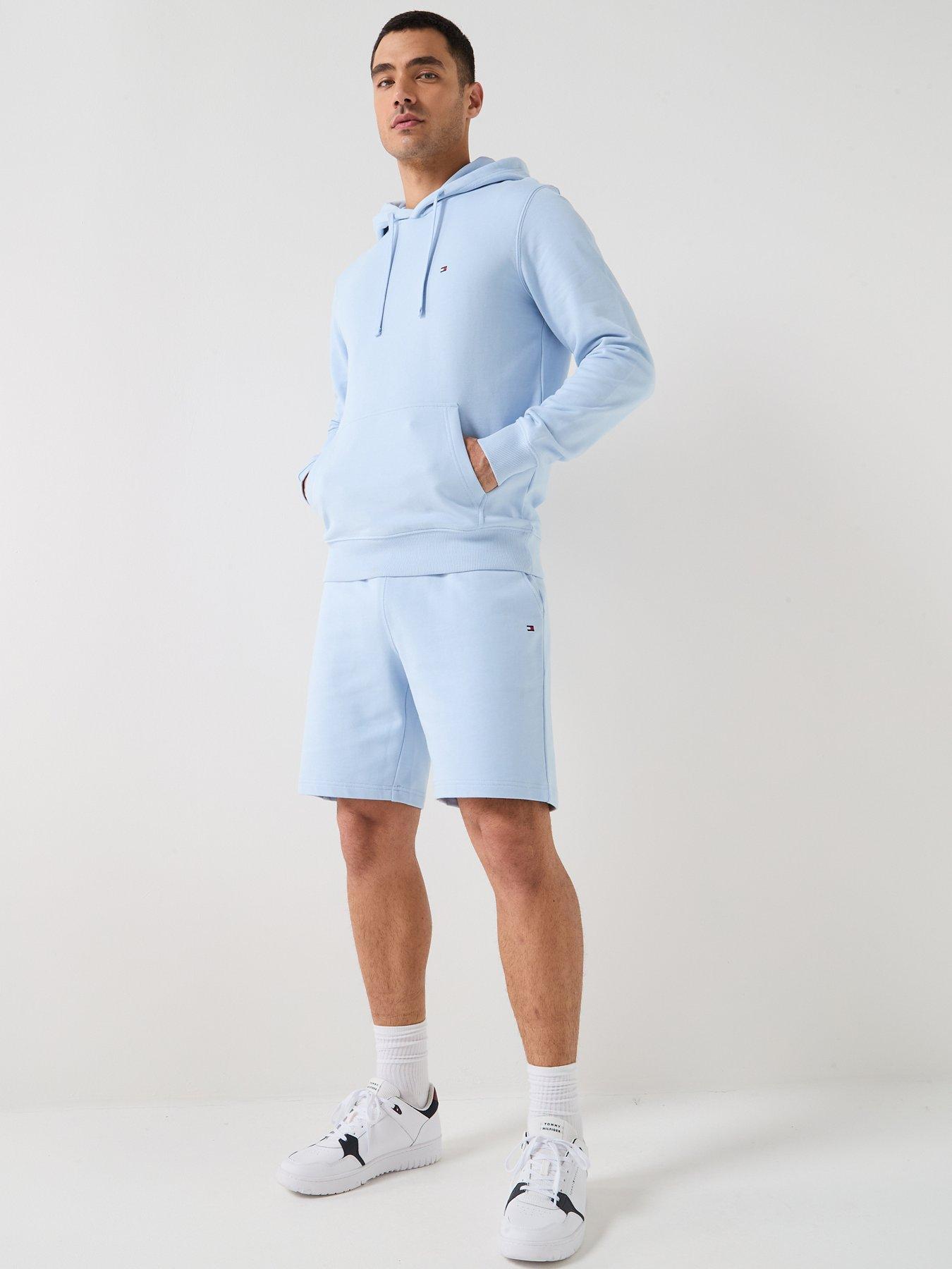 Image 3 of 6 of Tommy Hilfiger Essential Terry Hoodie - Light Blue